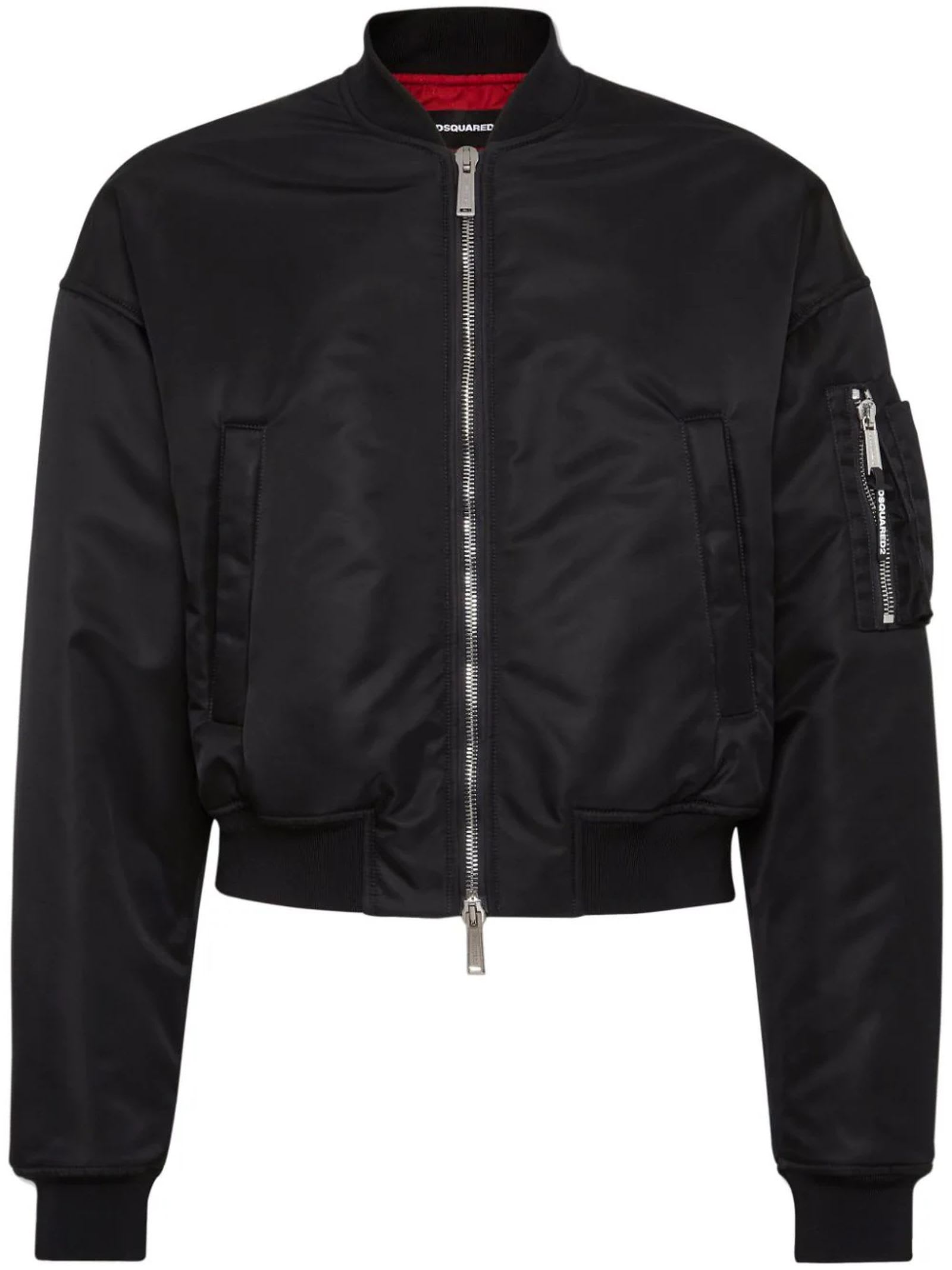 Shop Dsquared2 Coats Black