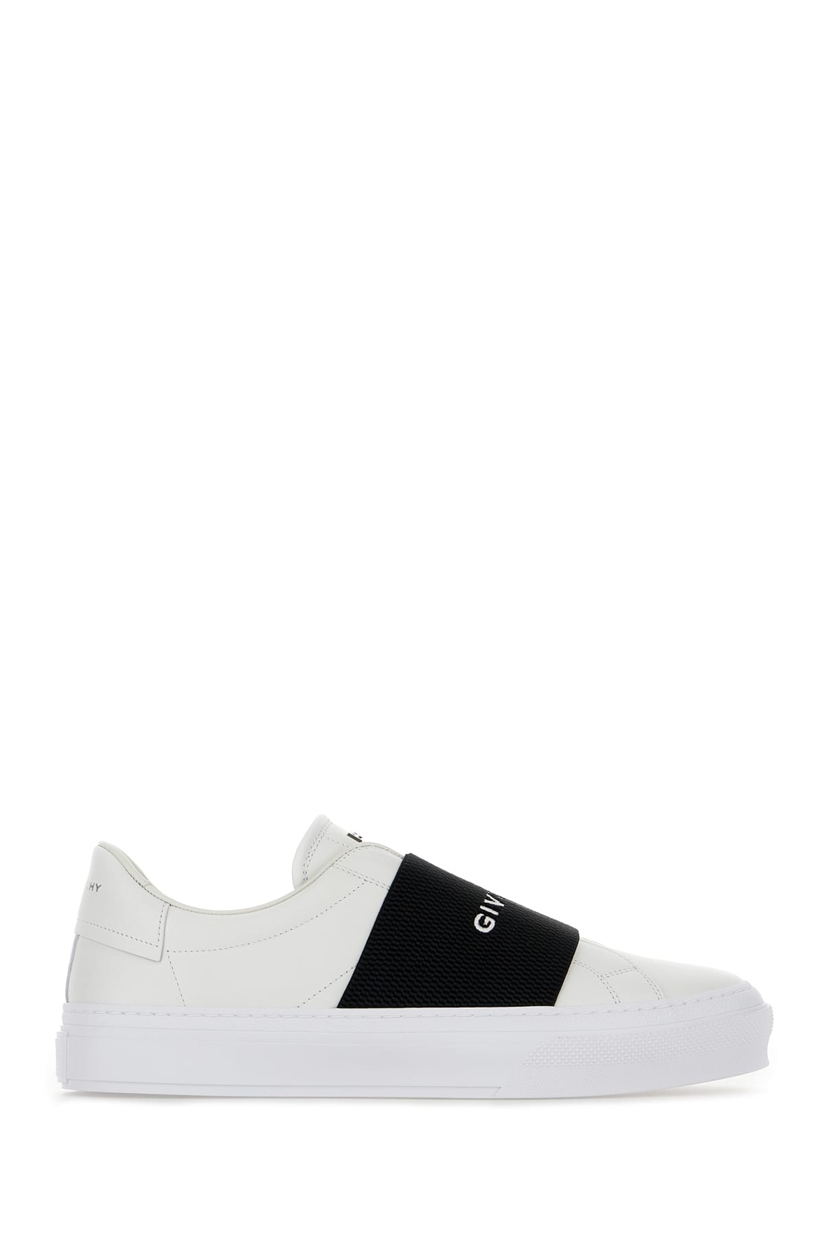 Shop Givenchy White Leather City Sport Sneakers In 116