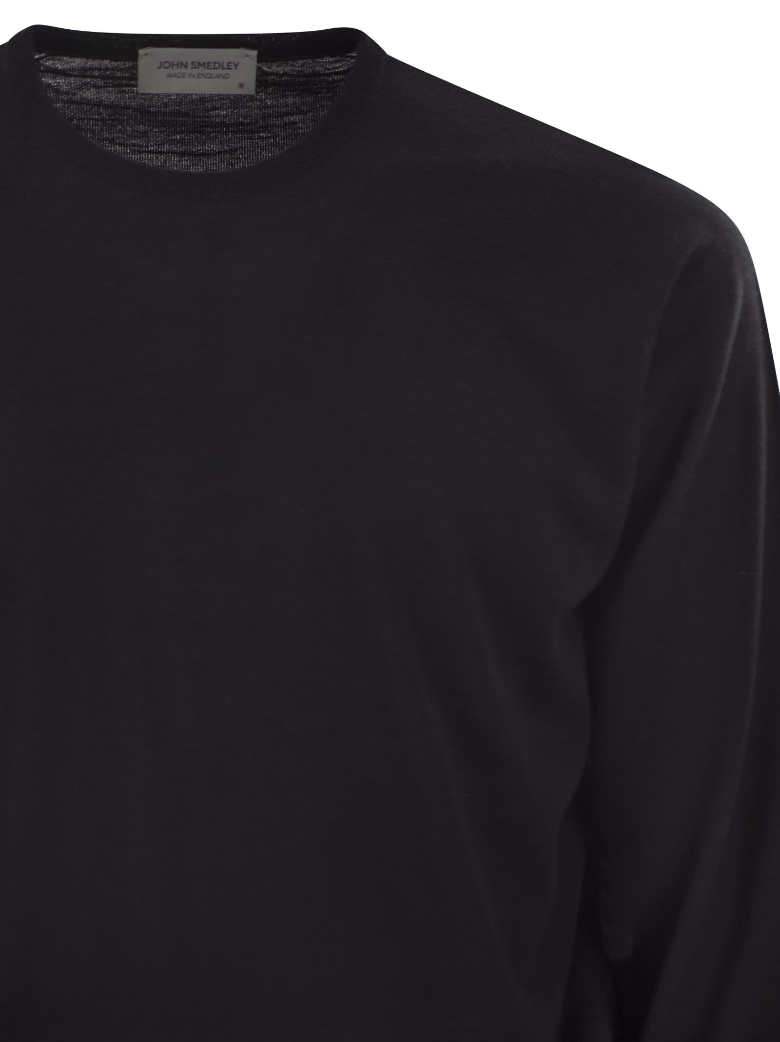 John Smedley Man Turtleneck Black Size Xl Wool In Black