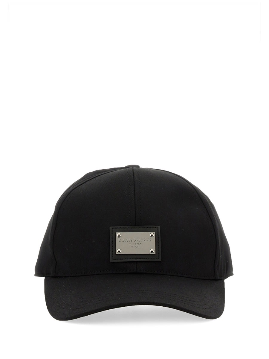 Dolce & Gabbana Baseball Cap In Black