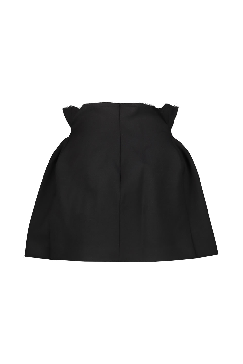 Shop Vetements Reconstructured Hourglass Skirt In Black