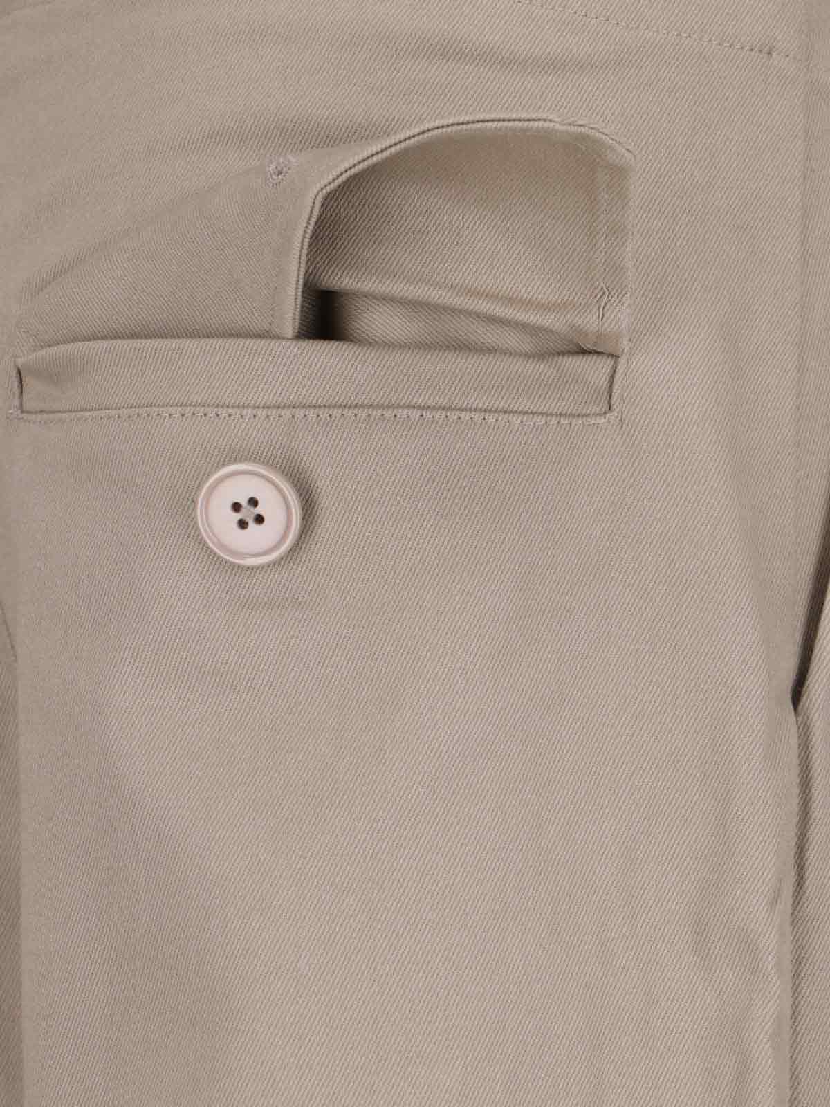 Entire Studios Elastic Waist Casual Pants In Gray