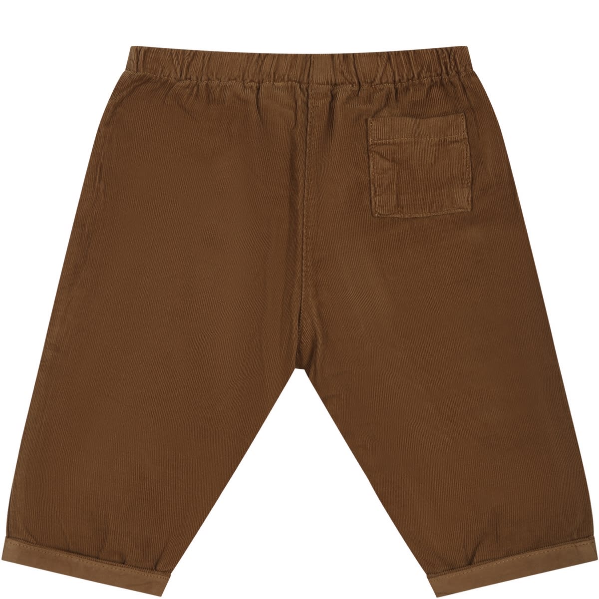 Shop Bonpoint Brown Trousers For Baby Boy