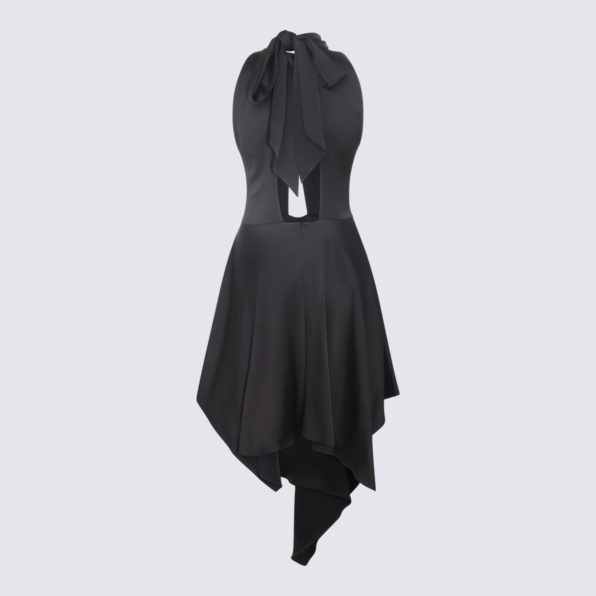 Shop Stella Mccartney Black Viscose Cut Out Dress