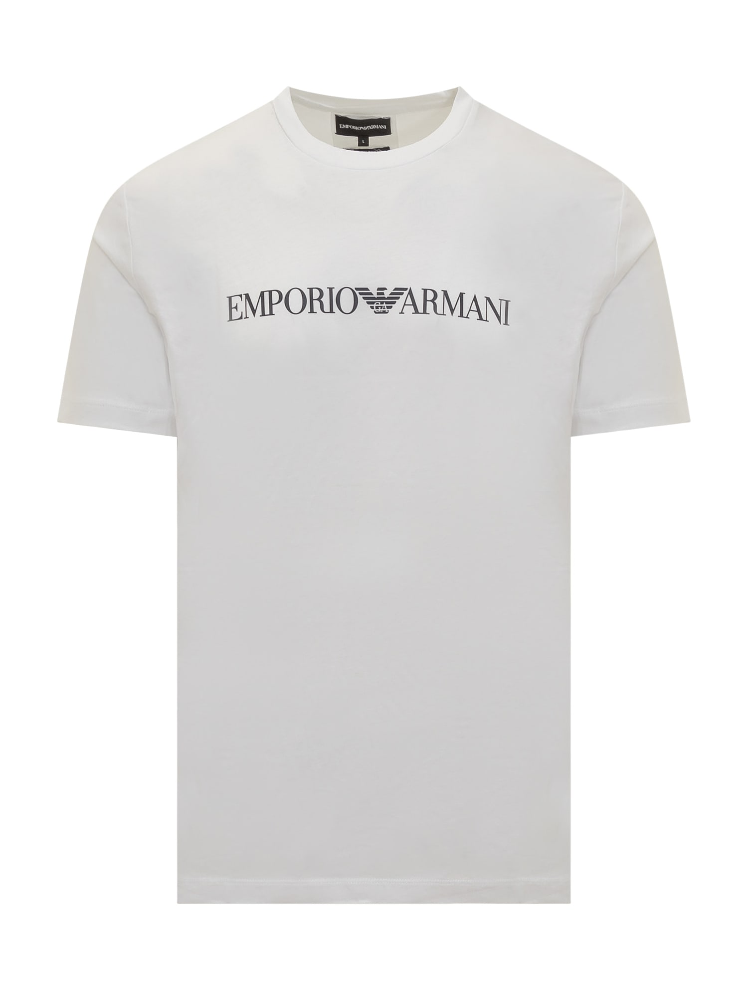 Emporio Armani Emporio T-shirt In Bianco