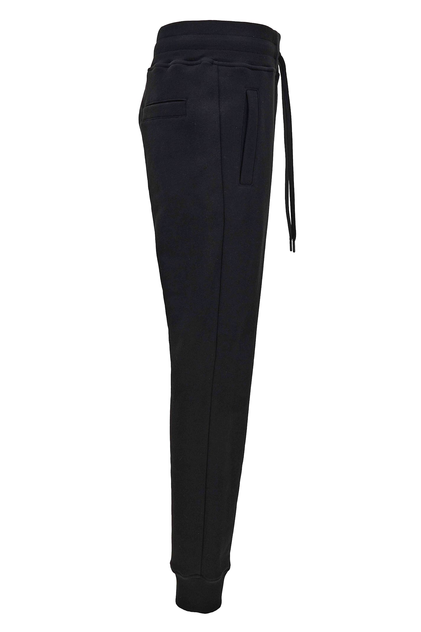 Shop Versace Jeans Couture Pants In Black