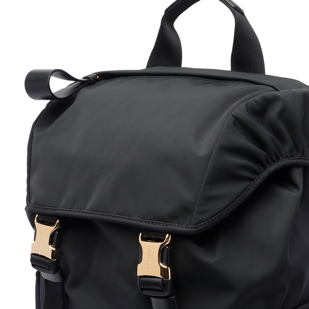 Shop Tom Ford Logo Backpack In Black