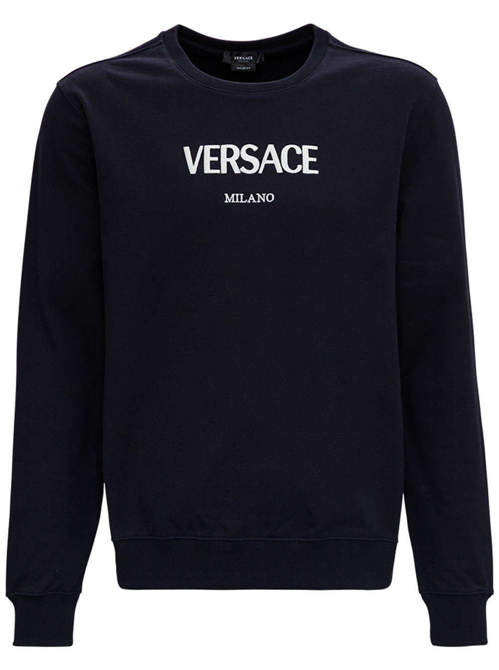 Versace Cotton Sweatshirt With Logo