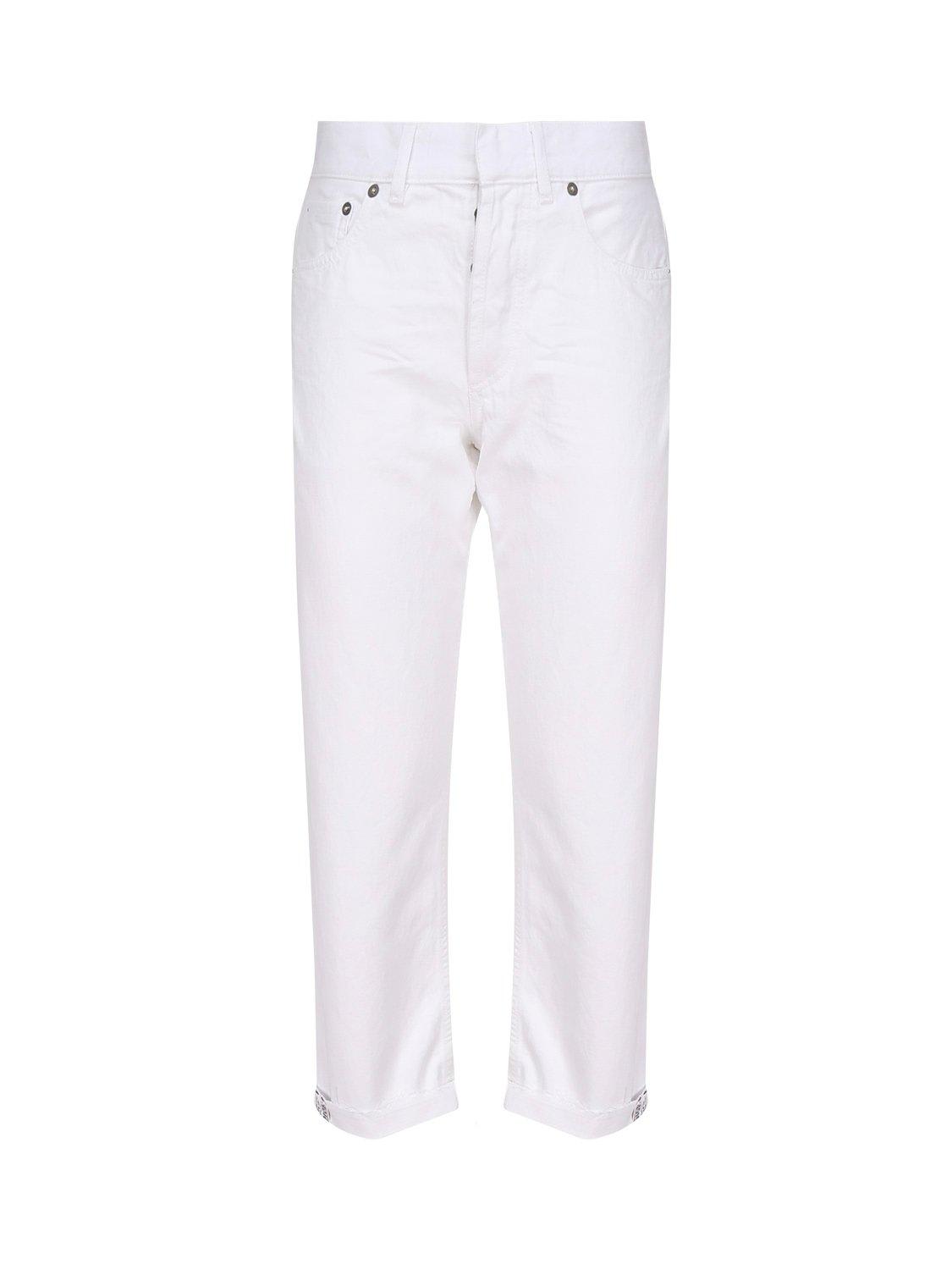 Straight-leg Cropped Jeans