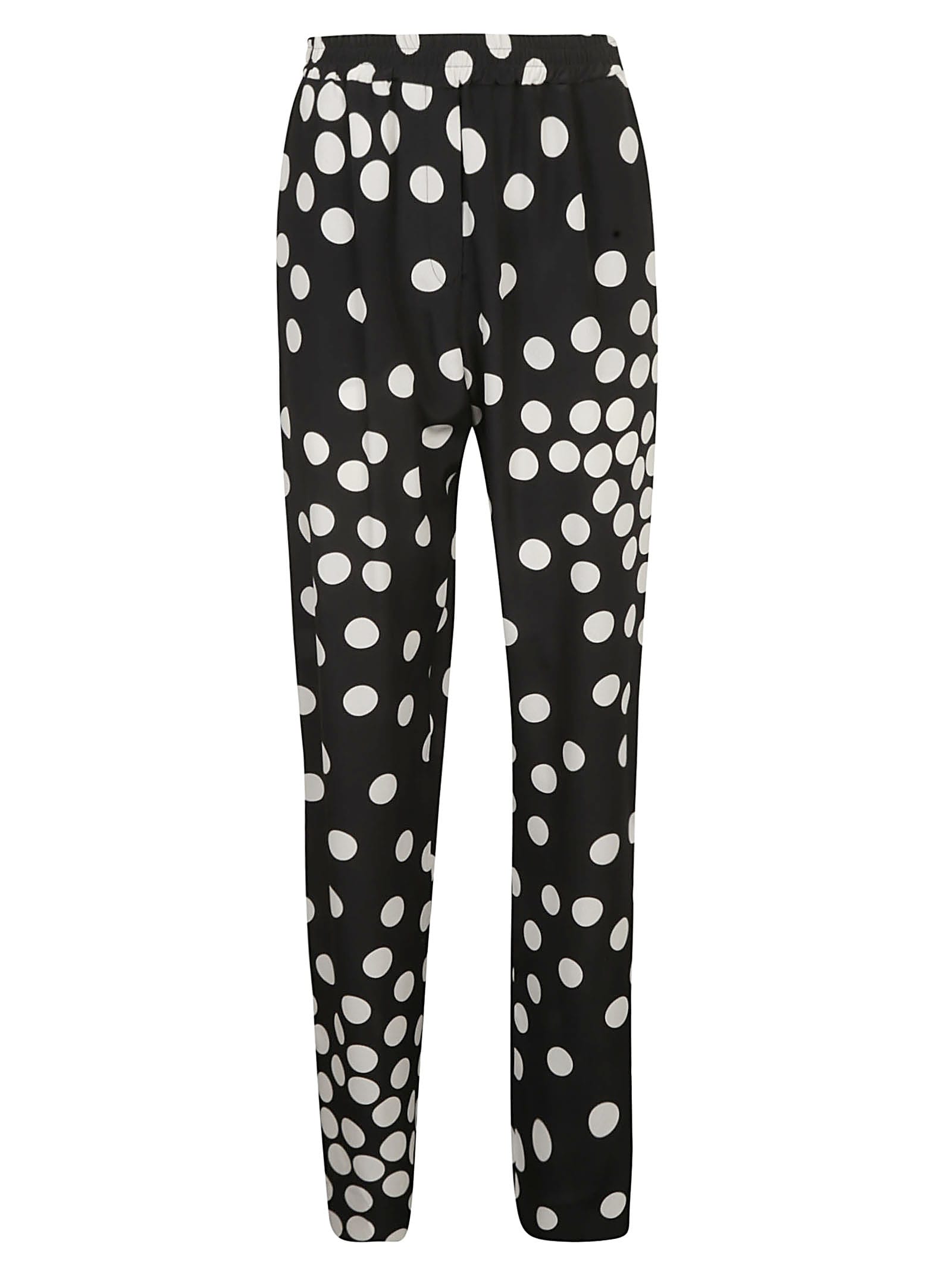 Valentino Dotted Print Trousers