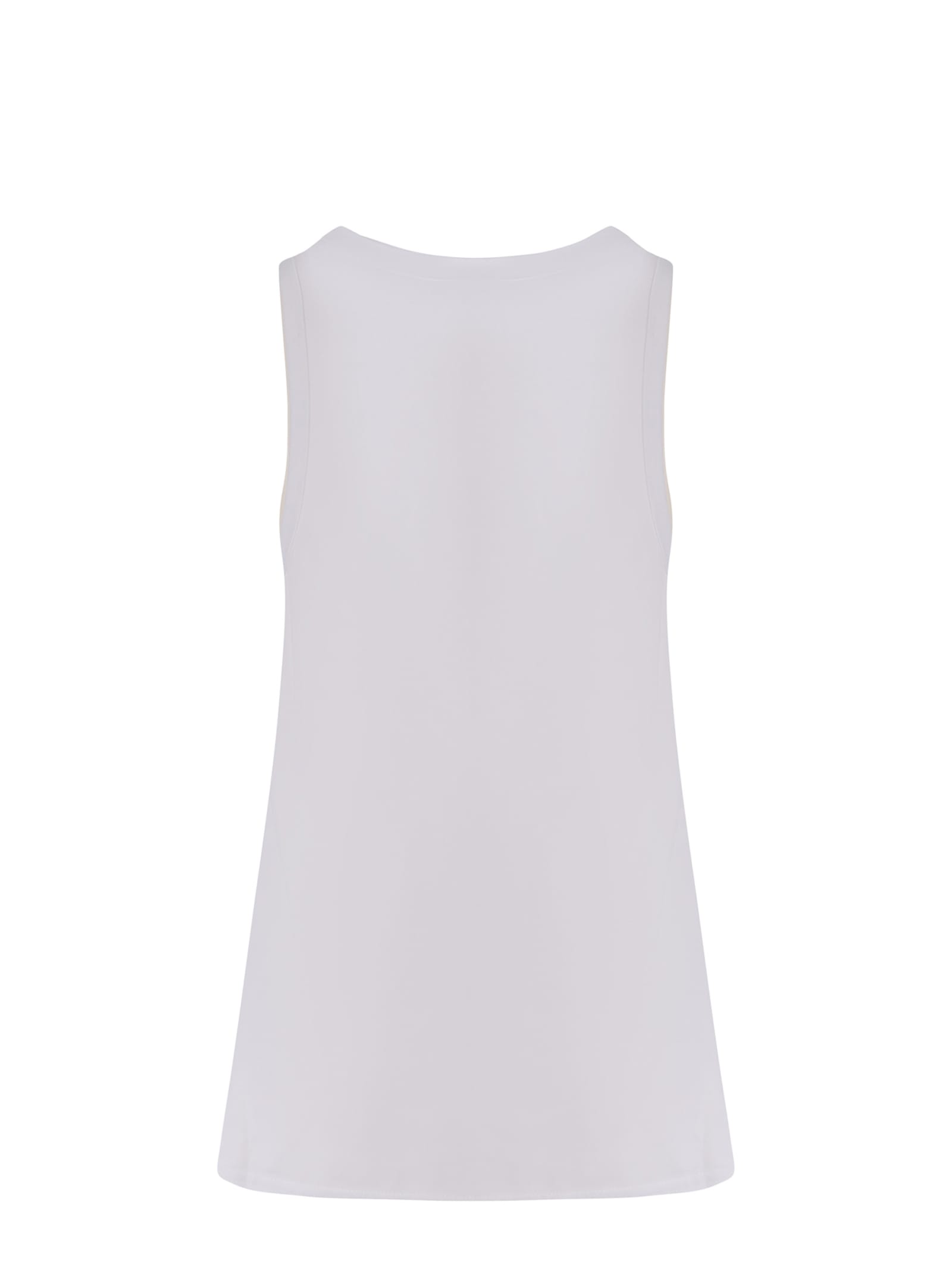 Shop Fiorucci Tank Top  Angels Made Of Cotton In Bianco