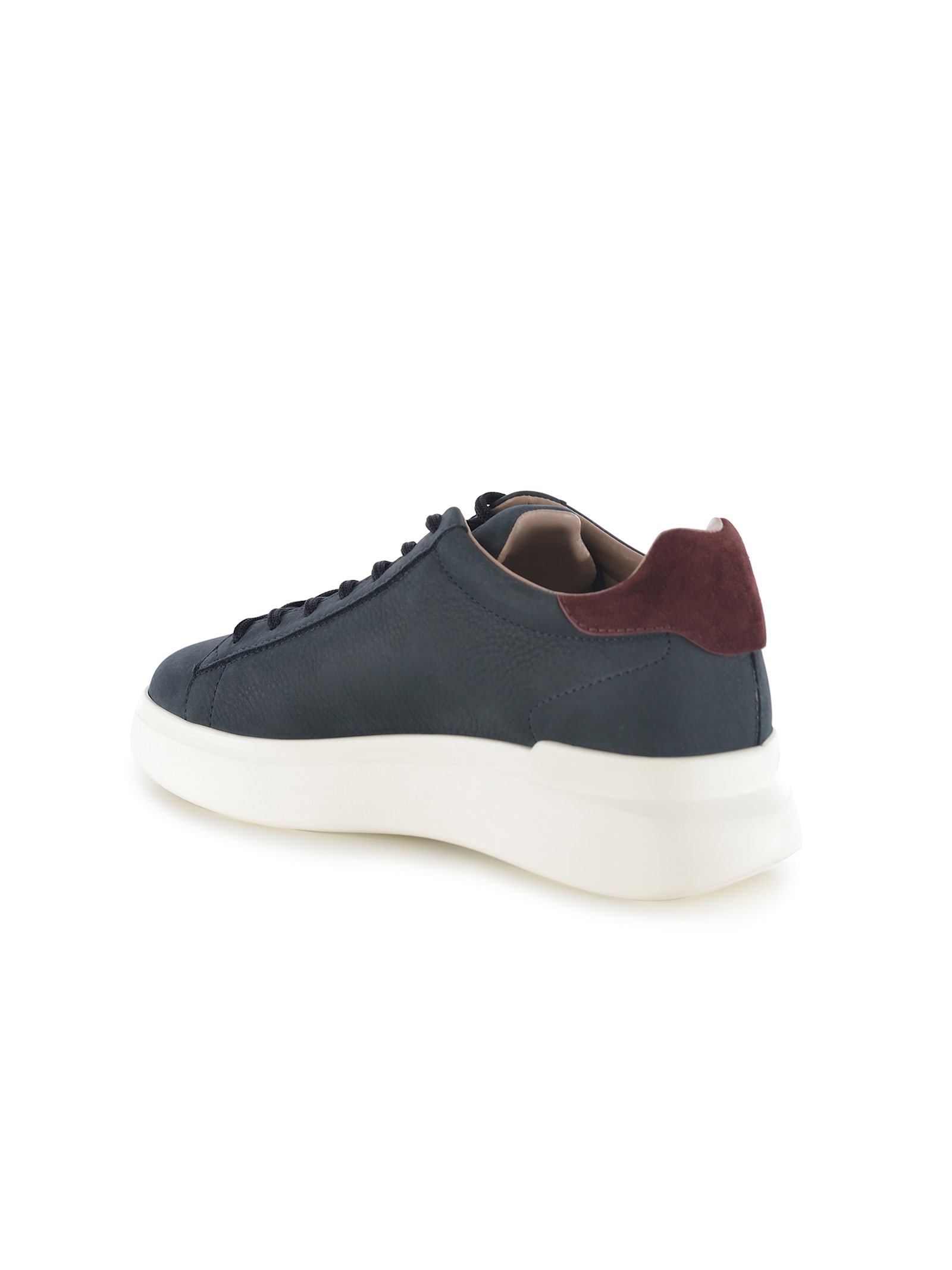 Shop Hogan Sneakers  H580 Made Of Nabuk In Blue