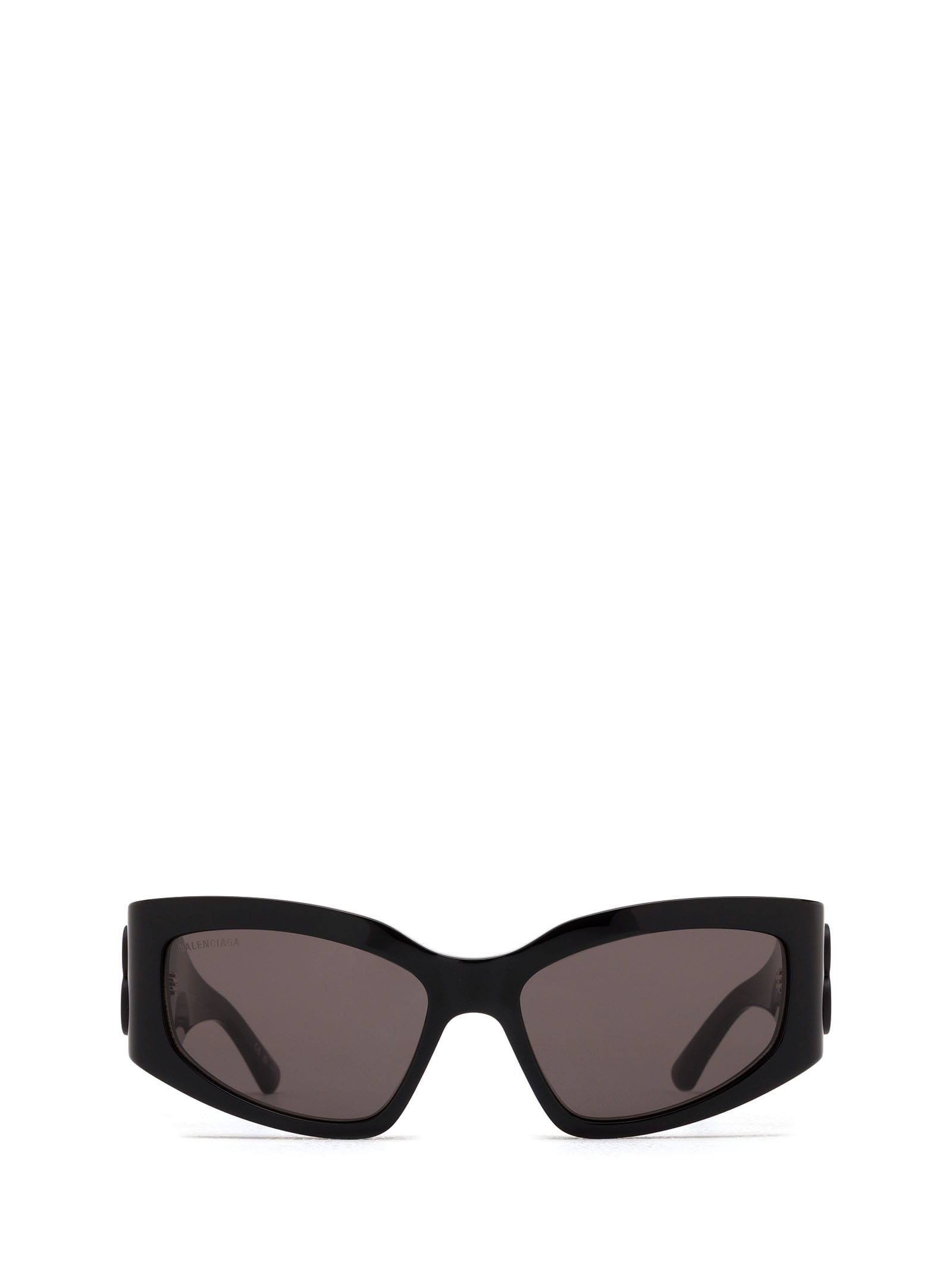 Shop Balenciaga Bb0321s Black Sunglasses