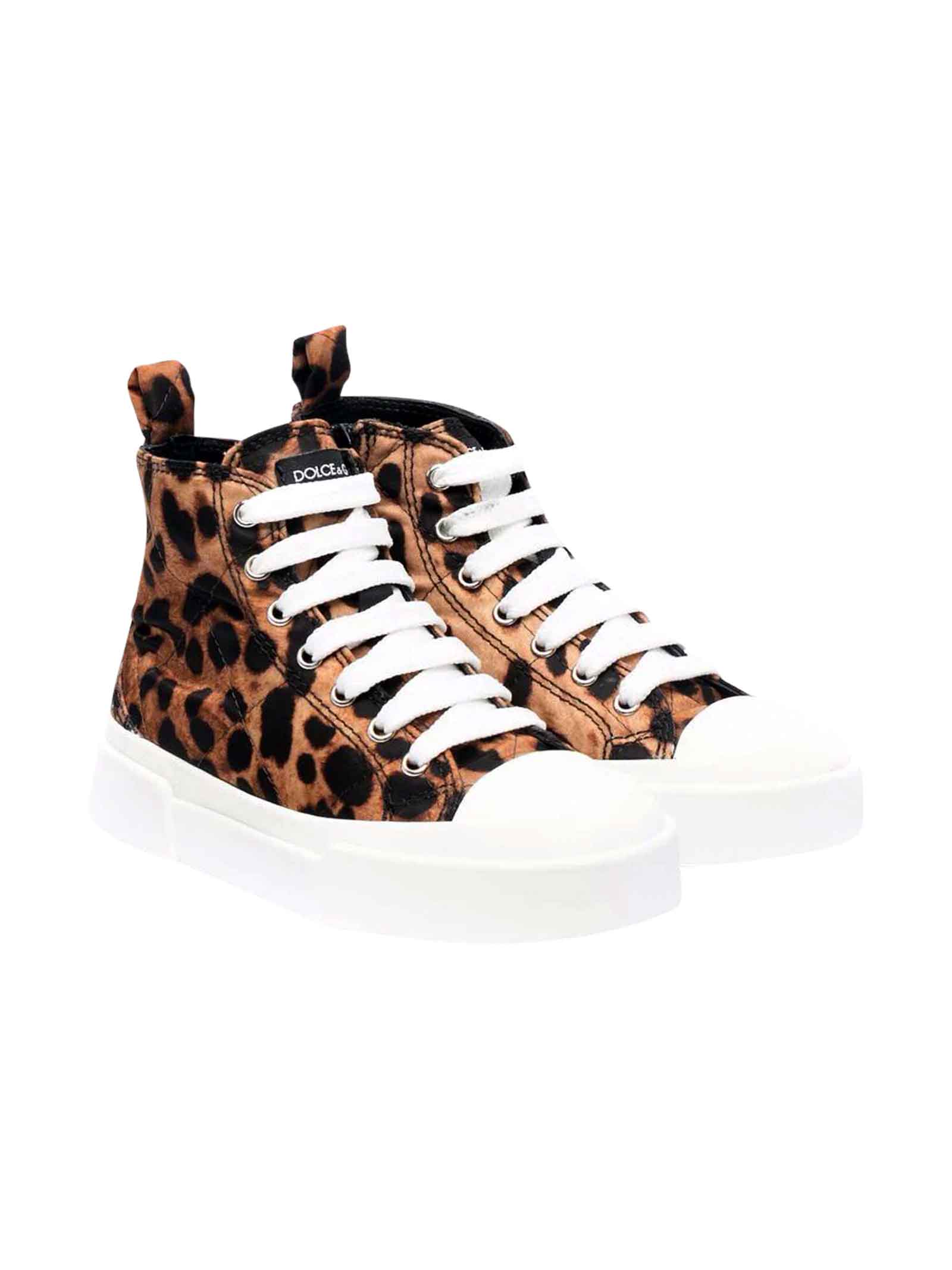 Dolce & Gabbana Animalier Sneakers