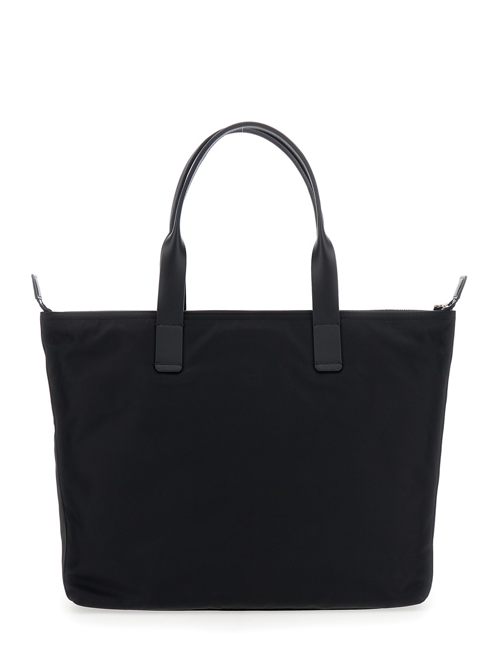 Dolce & Gabbana Structured Tote Bag With Metal Hardware And Top Handles