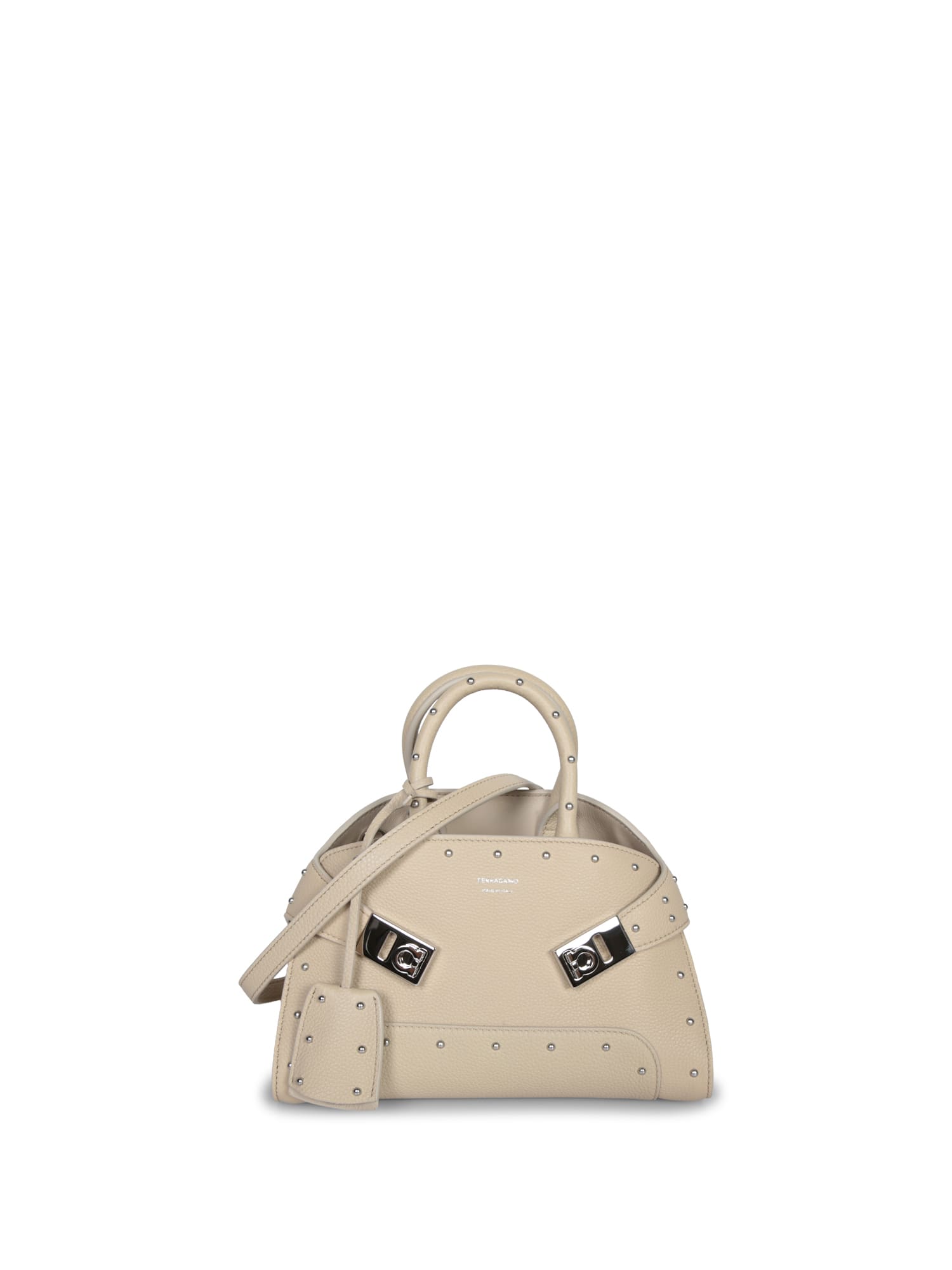Hug Mini Beige Bag