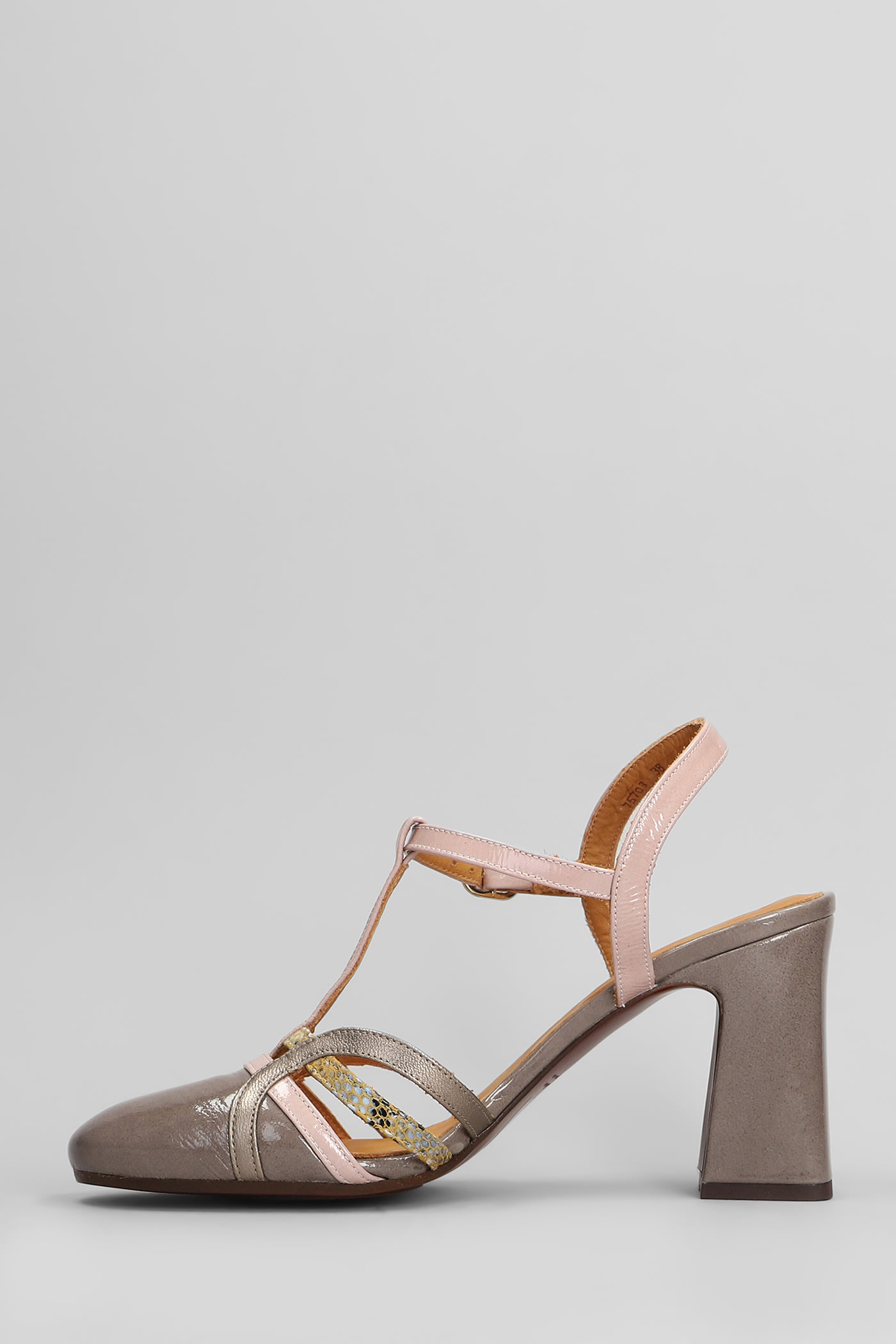 Chie Mihara Mendy 46 Pumps In Taupe Leather In Taupe