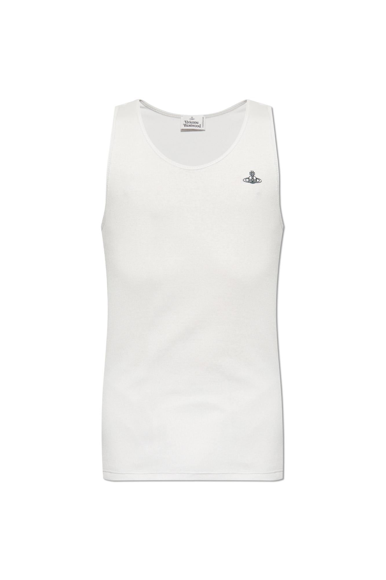 Vivienne Westwood Sleeveless Underwear T-shirt In Multi
