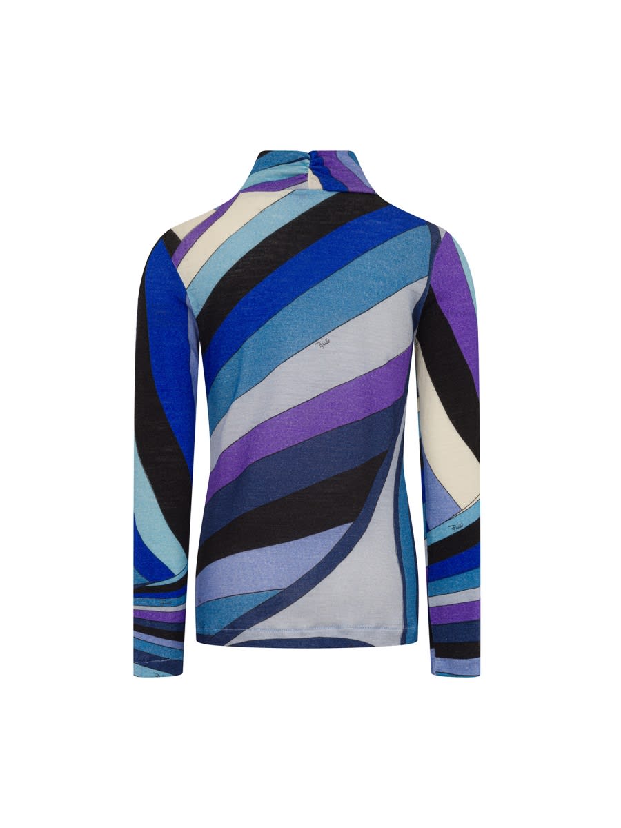 Pucci T-shirts Lines In Multi