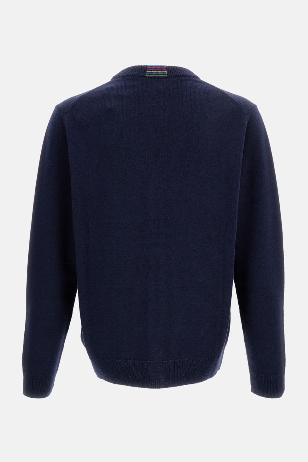 Paul Smith Wool Cardigan In Blue
