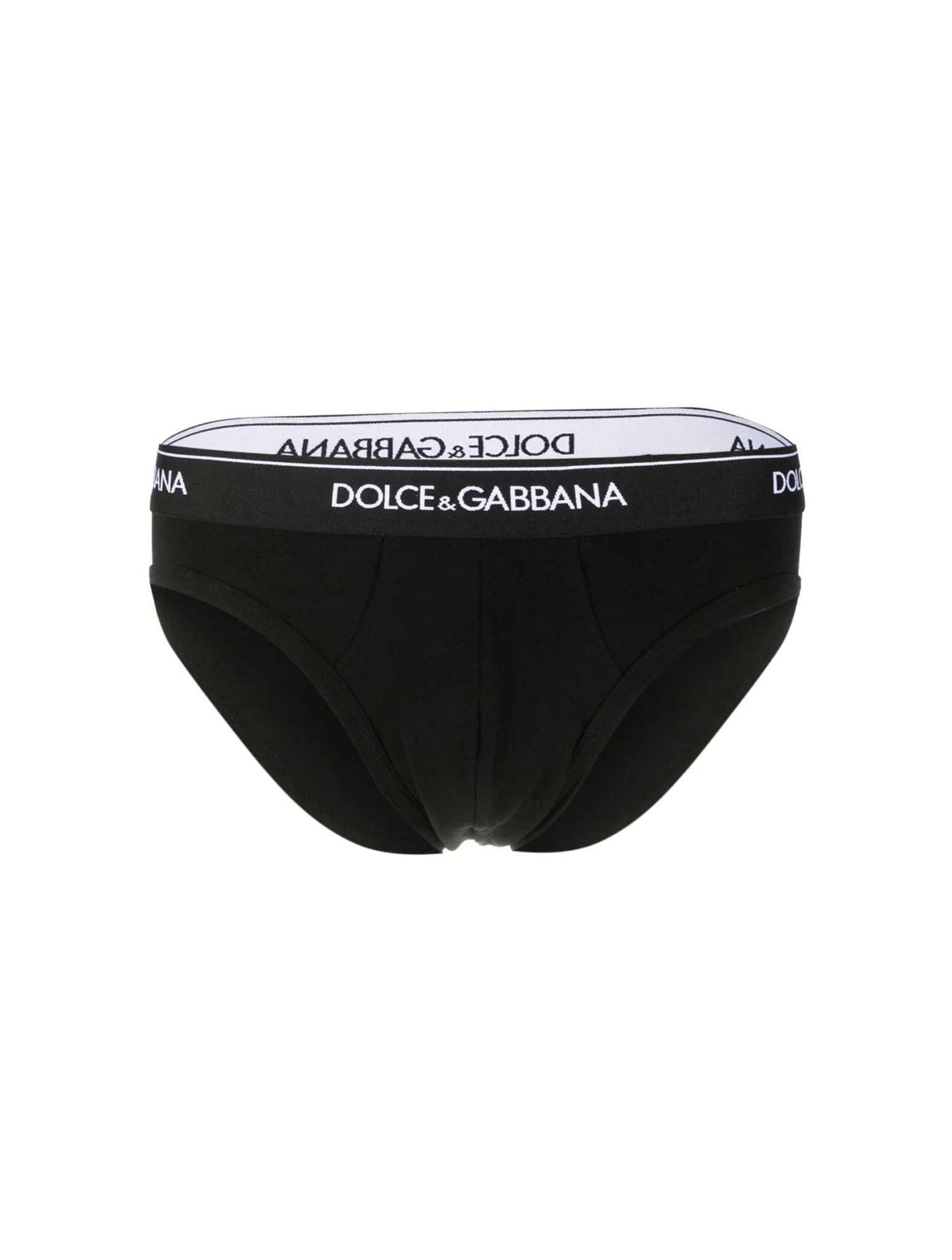 Shop Dolce & Gabbana Bi-pack In Black