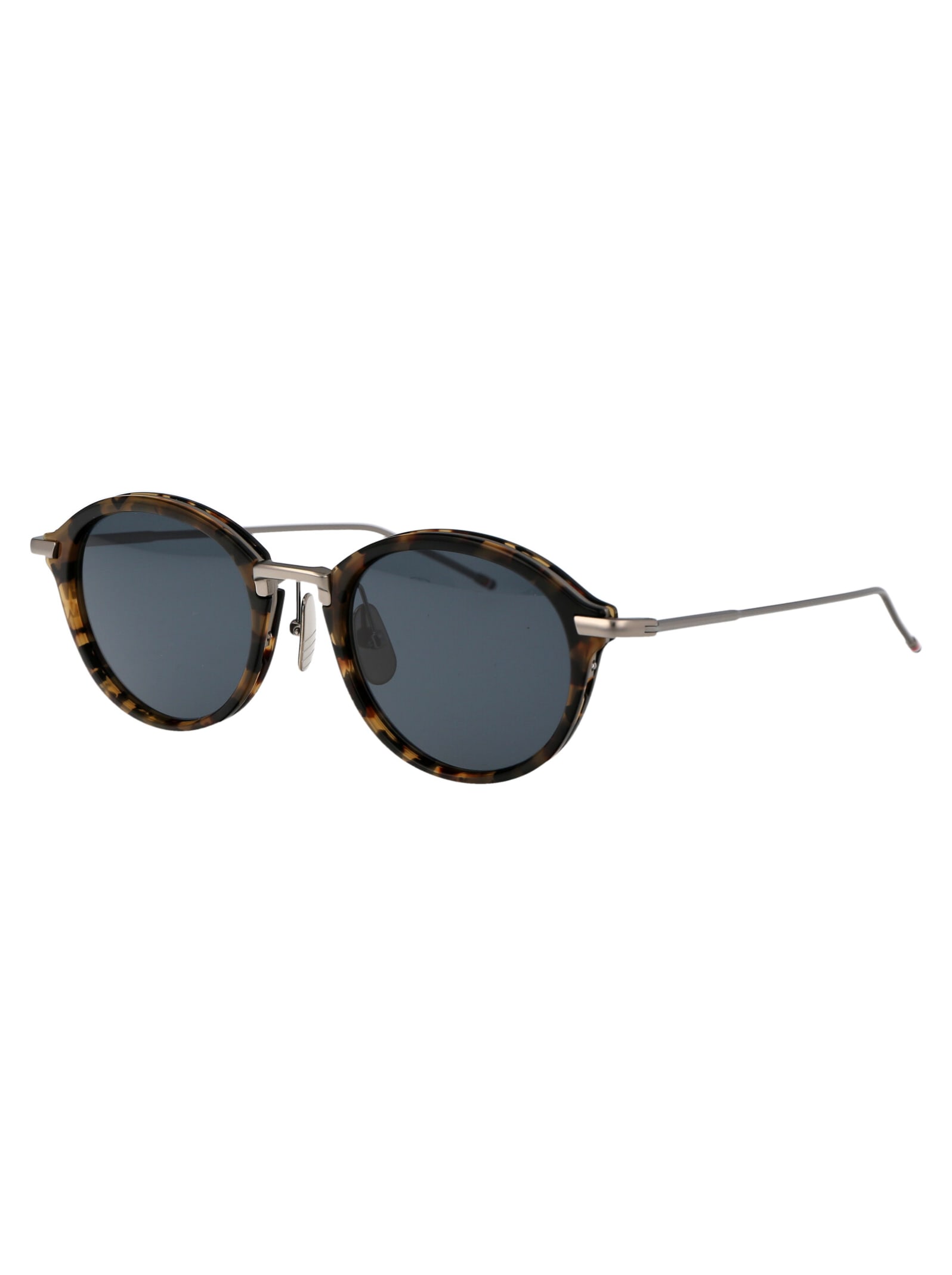 Shop Thom Browne Ues011a-g0003-205-49 Sunglasses In 205 Dark Havana