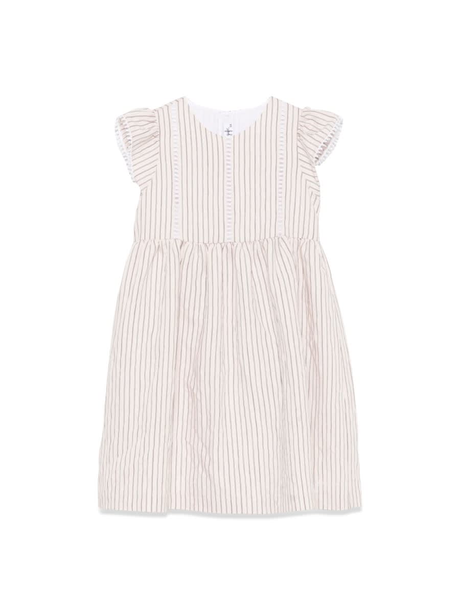 Il Gufo Vestito M/corta Frappe In Multicolour