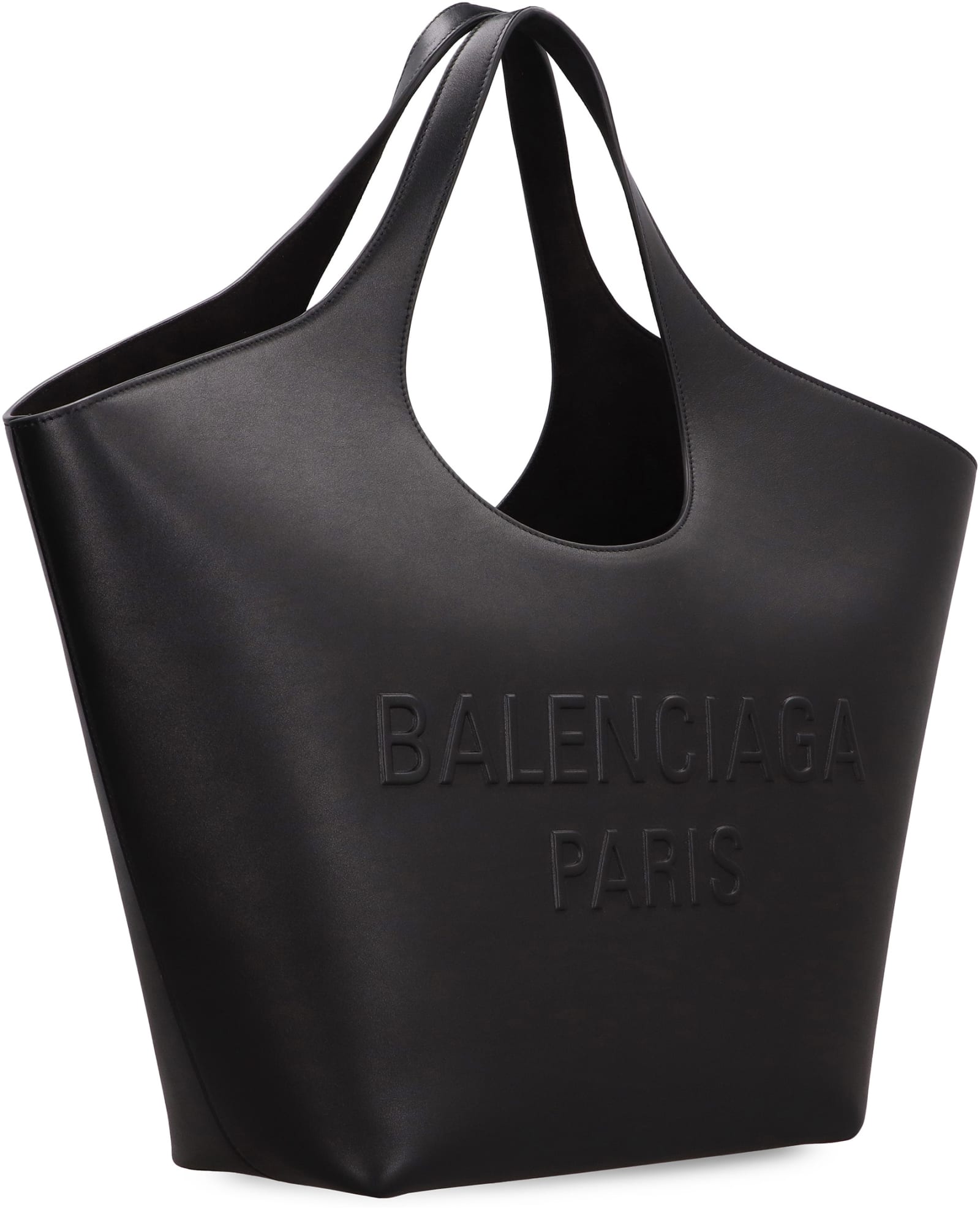 Balenciaga Sac Cabas Mary Kate - - Cuir - Noir In Black