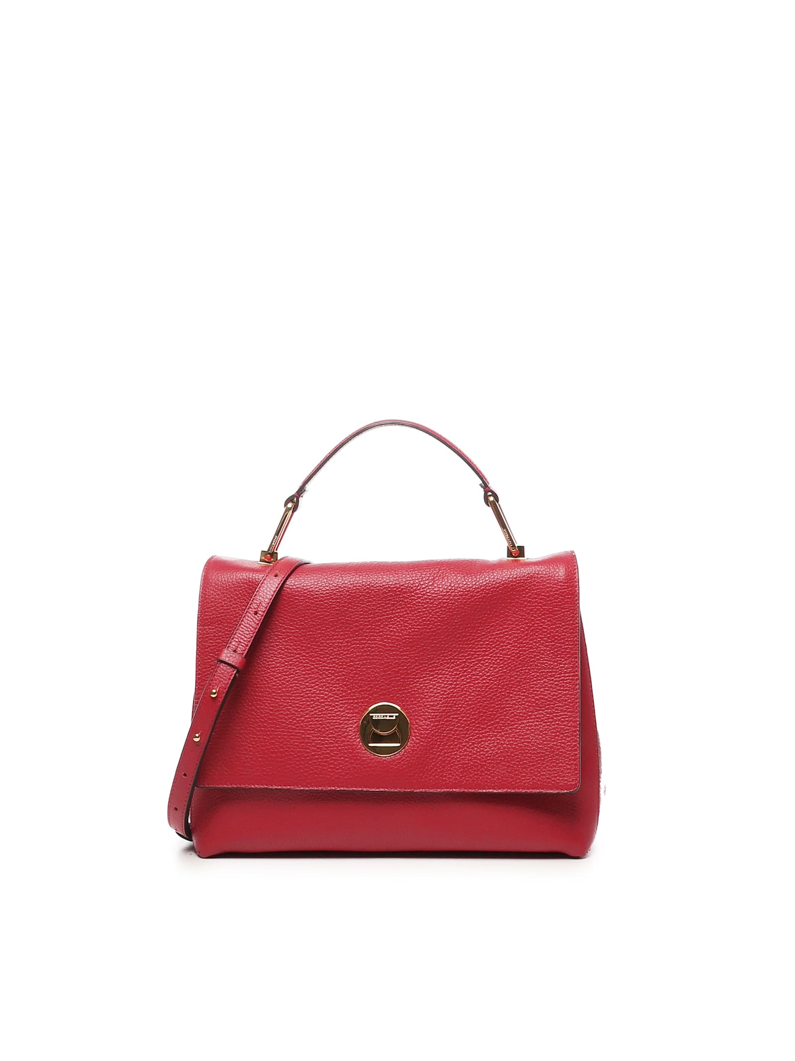 Liya Hand Bag In Grained Leather