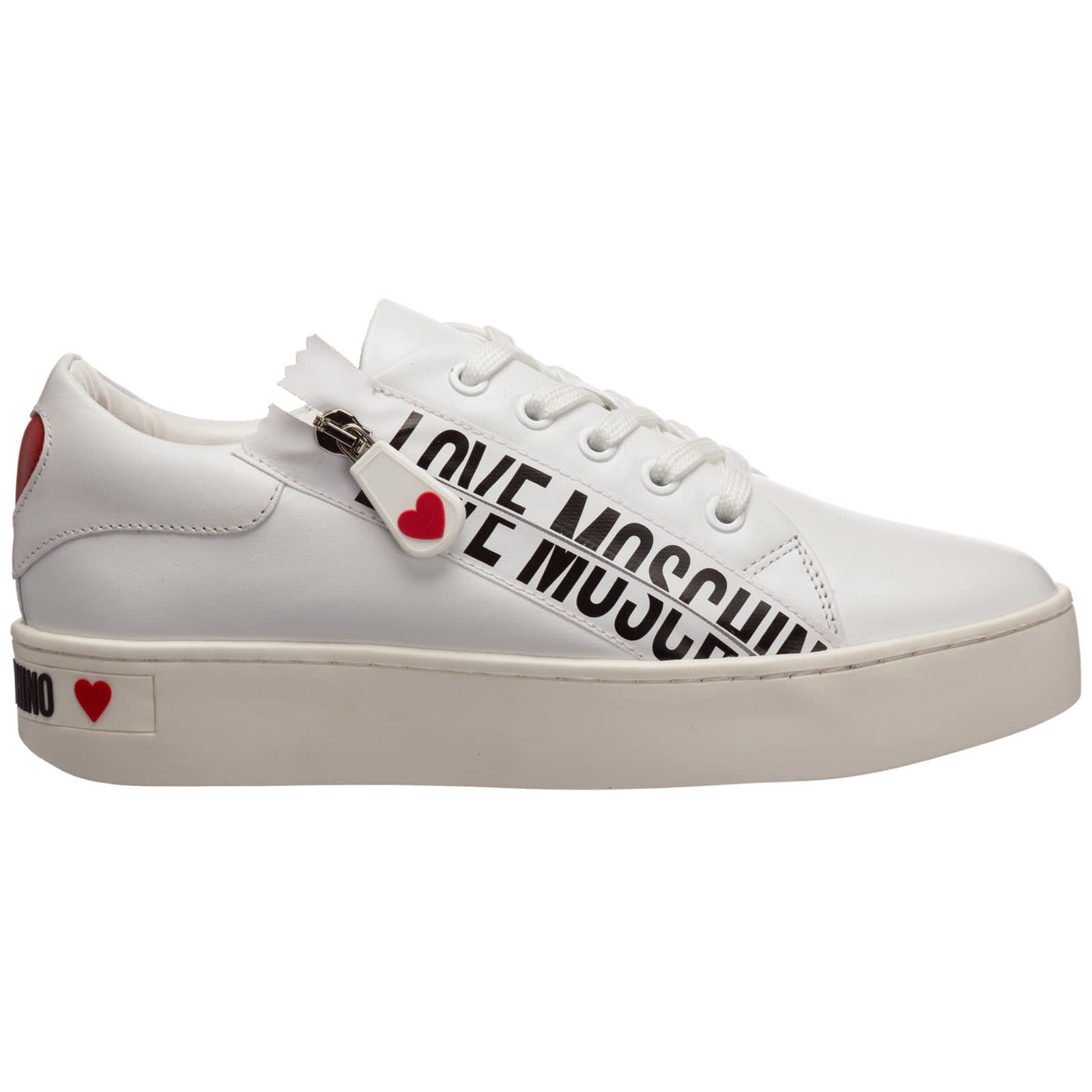 Buy Love Moschino Rebel Sneakers online, shop Love Moschino shoes with free shipping