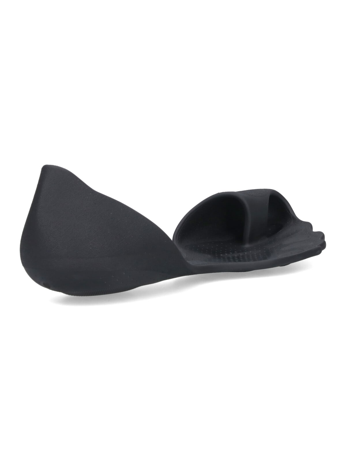 Balenciaga Open-toe Black Eva Sneakers With Streamlined Silhouette In Black