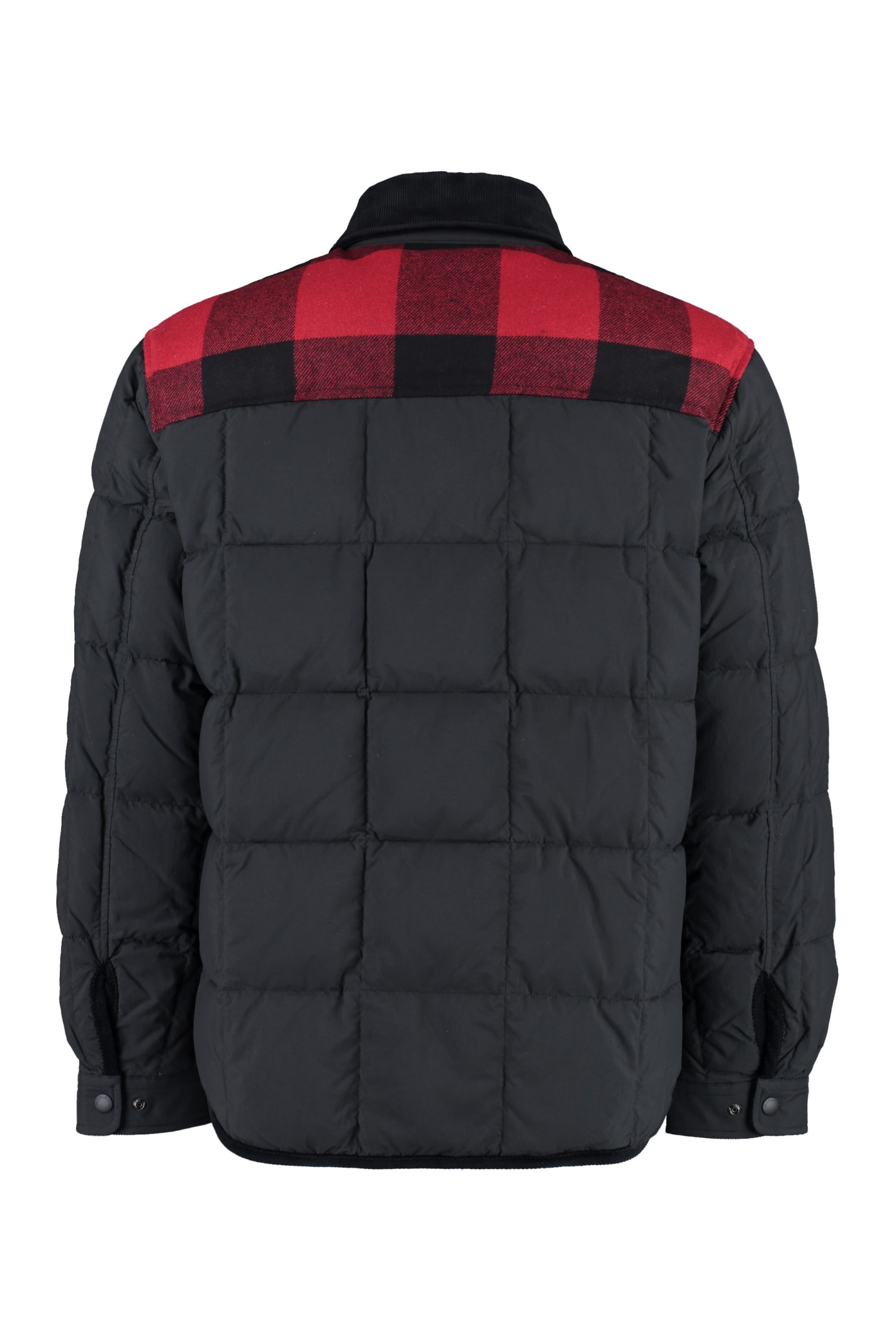 Shop Woolrich Heritage Terrain Padded Jacket In Black