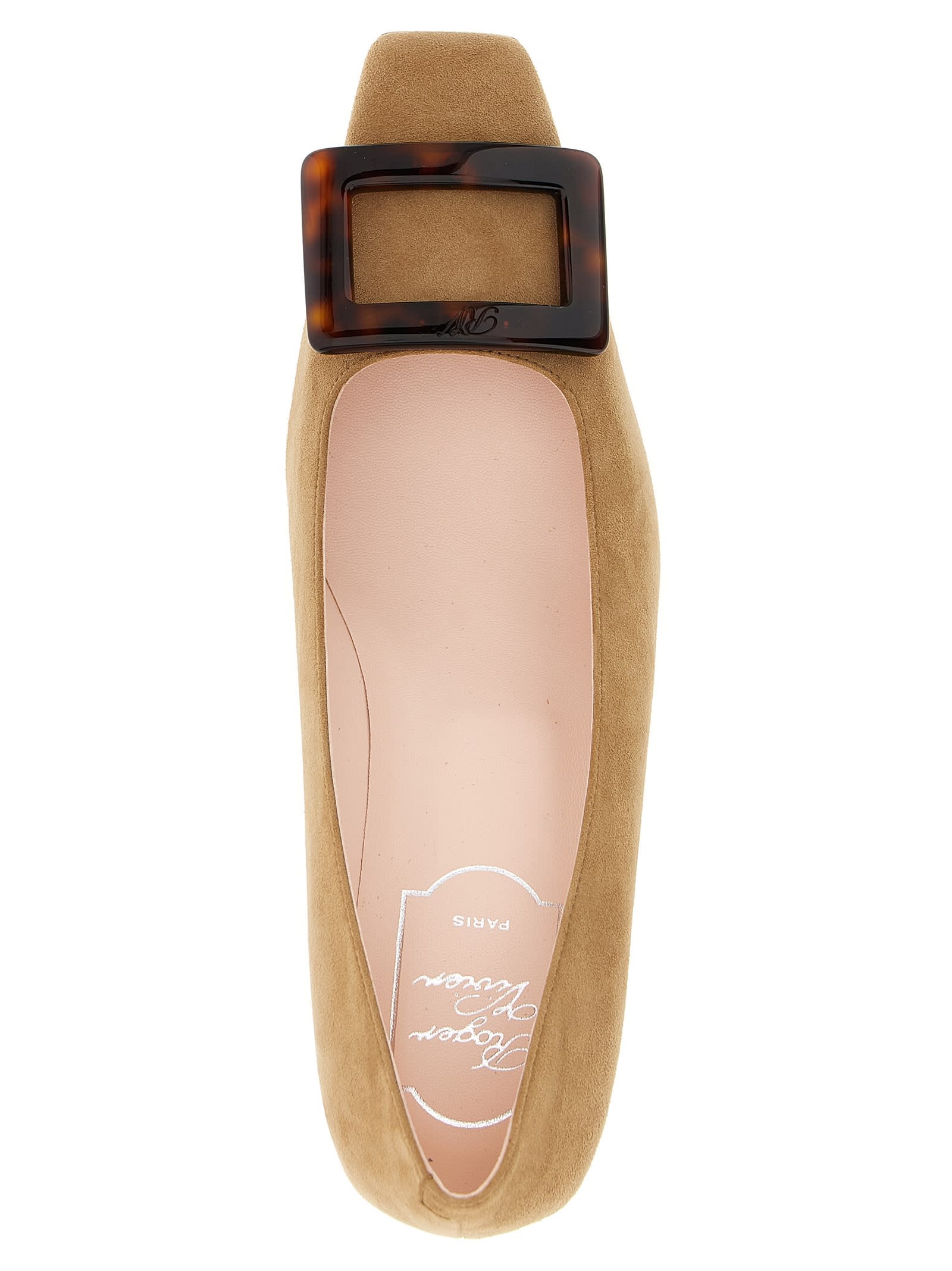 Roger Vivier Belle Viver Pumps In Brown