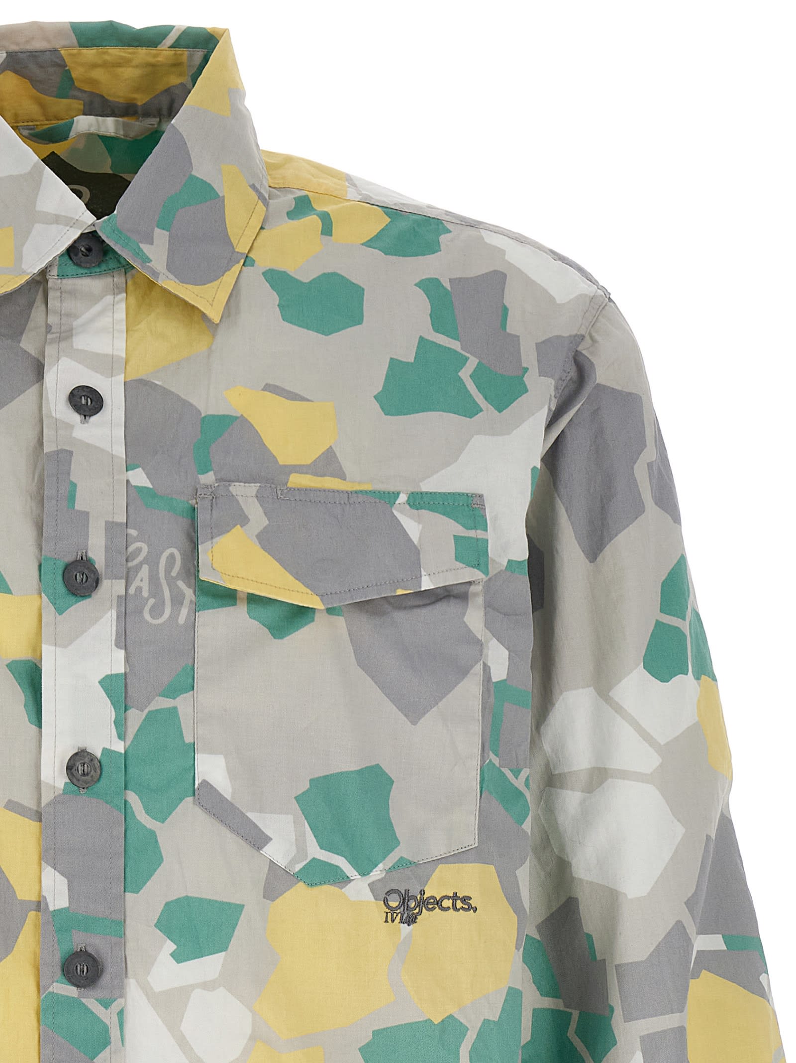 Shop Objects Iv Life Workwear Shirt In Multicolor