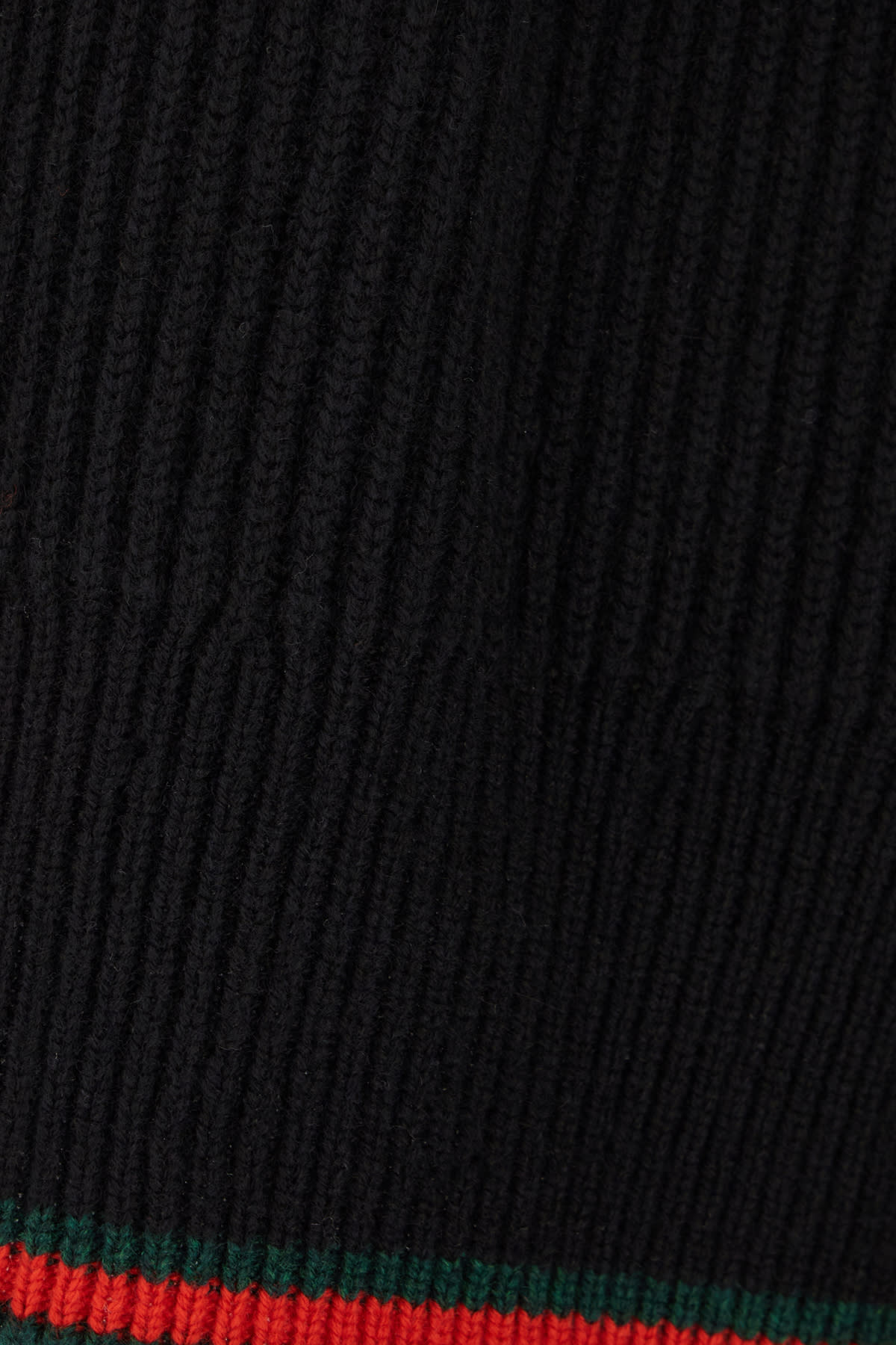 Shop Gucci Black Wool And Cashmere Sweater In Nero