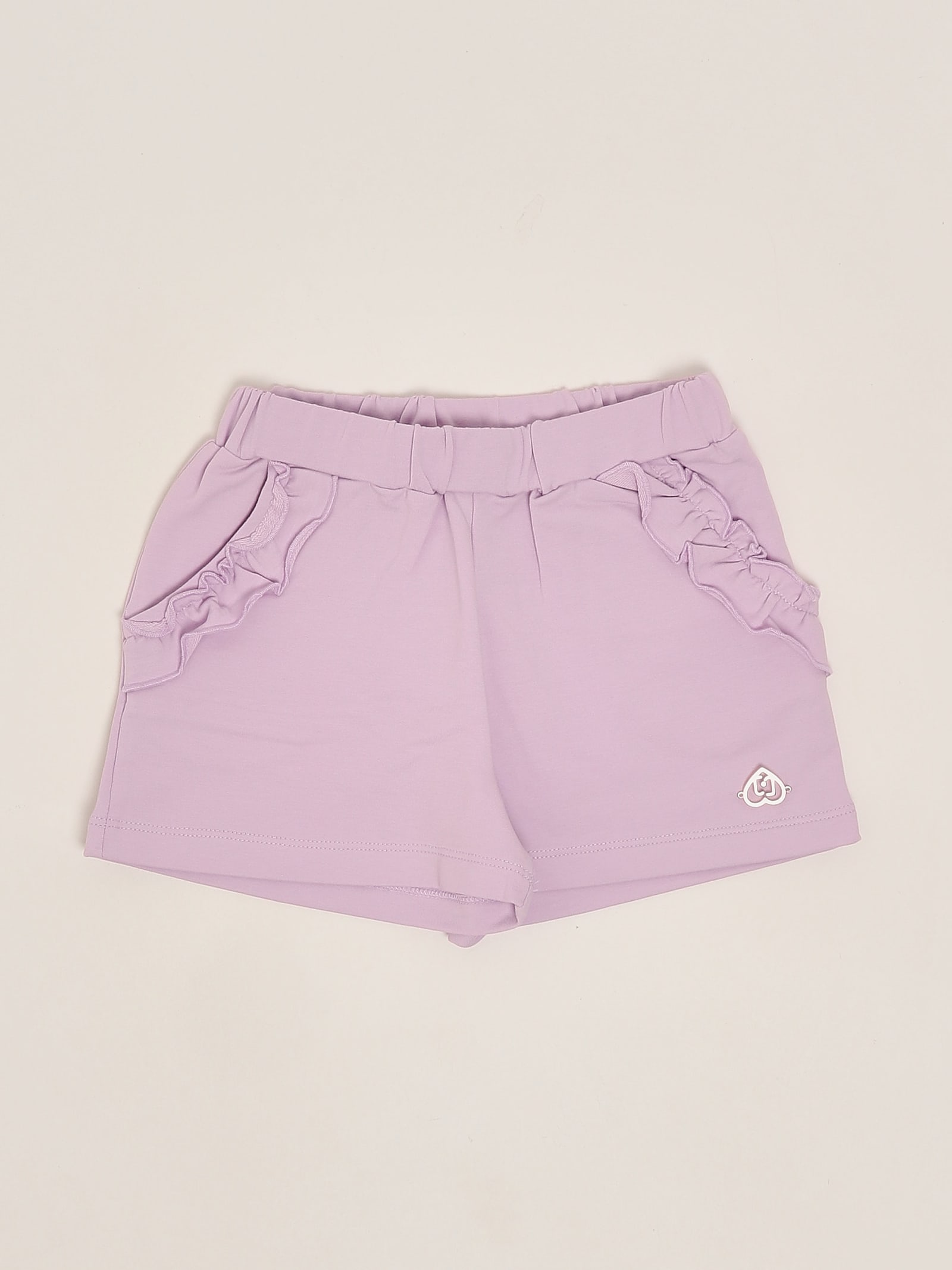 Liu •jo Kids' Sweatshorts Shorts In Purple