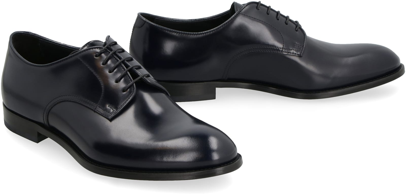 Shop Doucal's Leather Loafers In Black