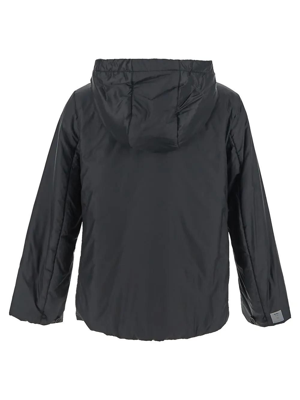 Max Mara The Cube Water-resistant Travel Jacket In Black