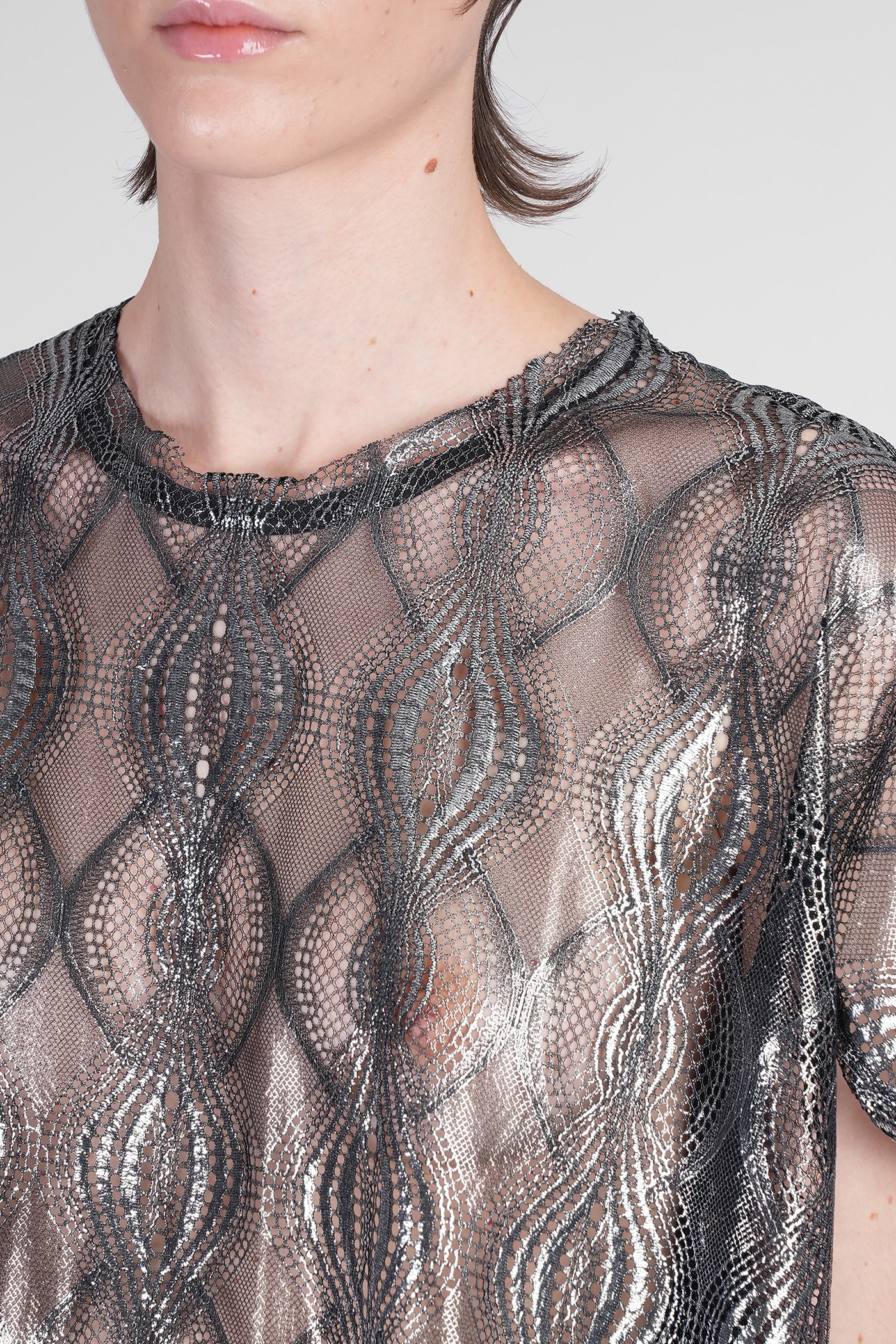 Junya Watanabe T-shirt In Black Polyester