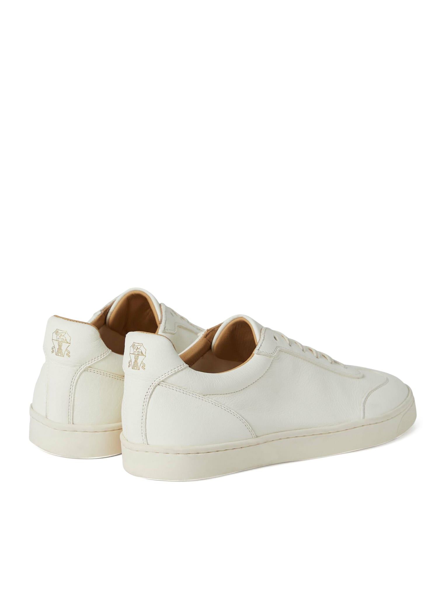Shop Brunello Cucinelli Pair Of Sneakers In Panama
