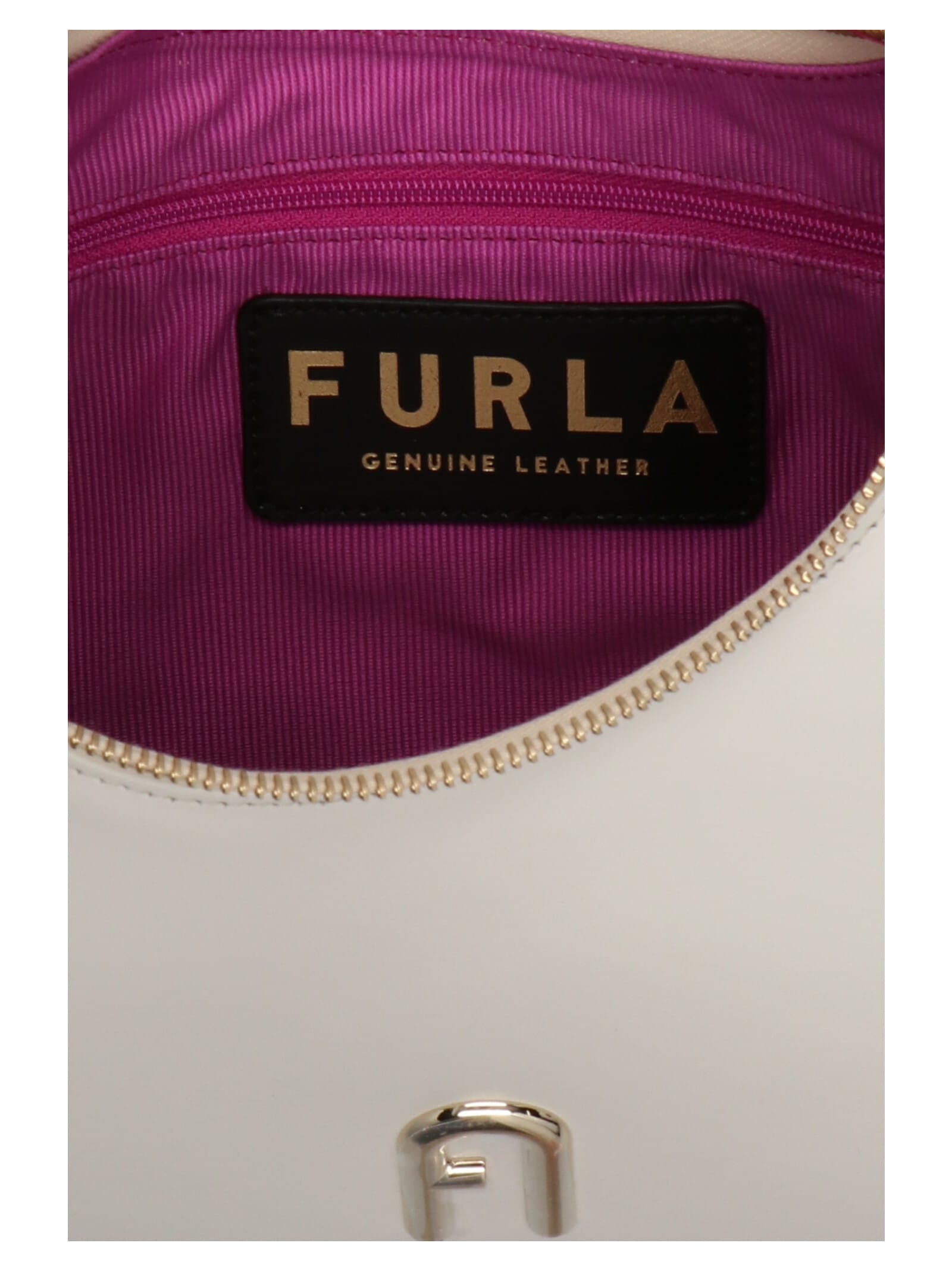 Shop Furla Diamante Small Shoulder Bag In S Marshmallow