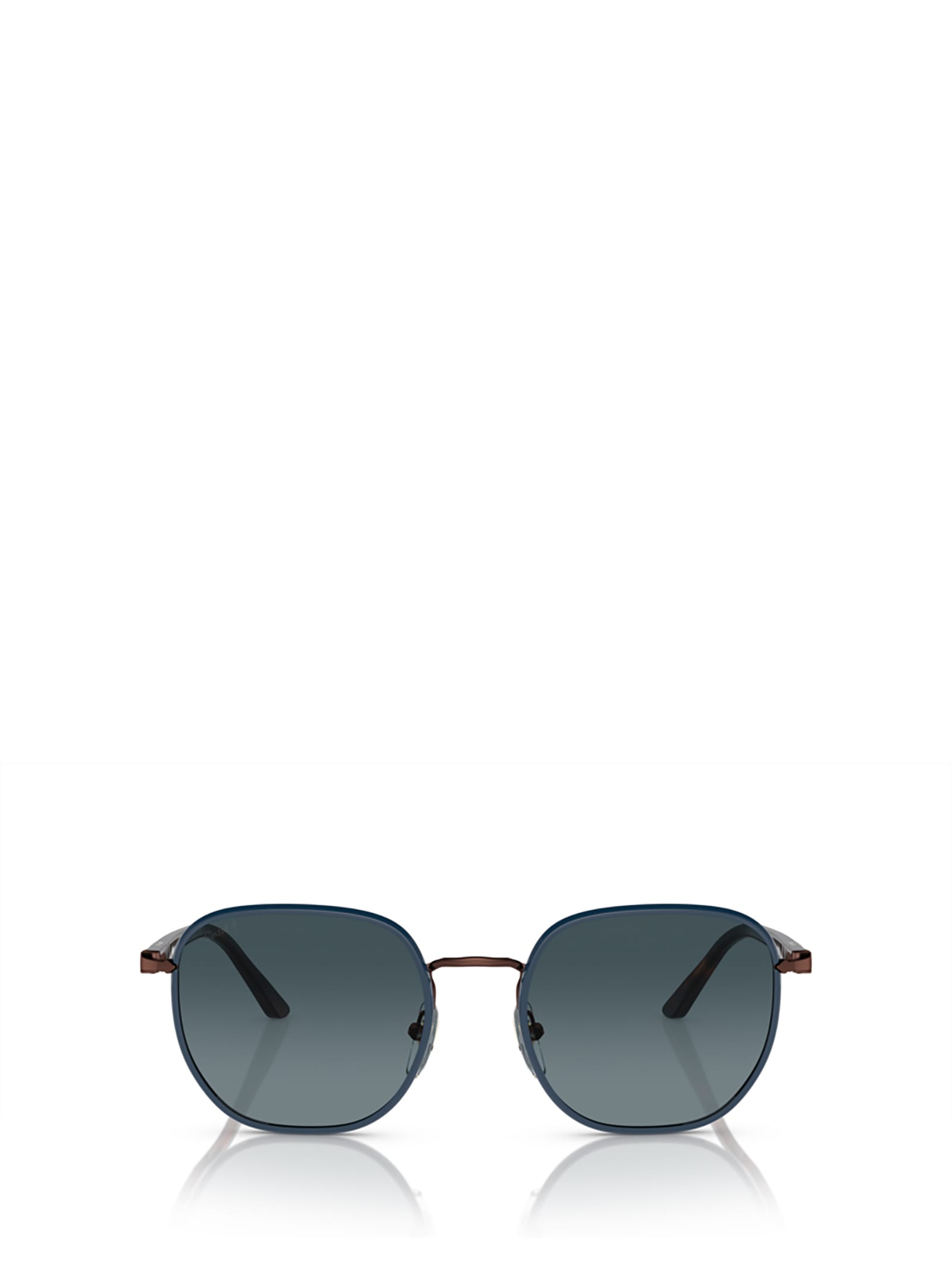 Shop Persol Po1015sj Brown / Blue Sunglasses