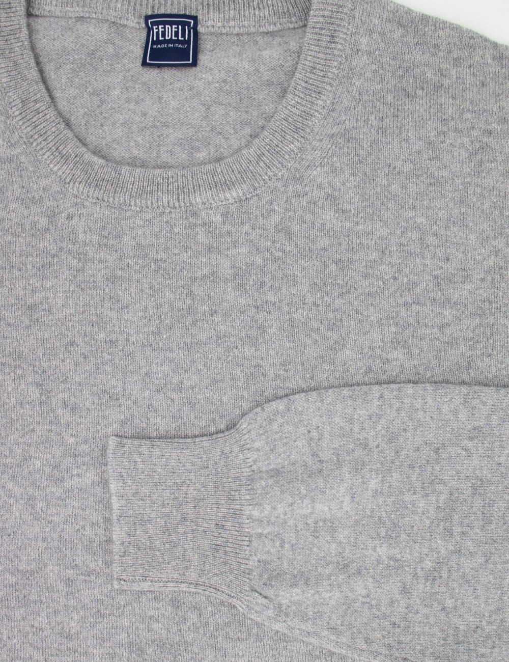 Shop Fedeli Sweater In Grey