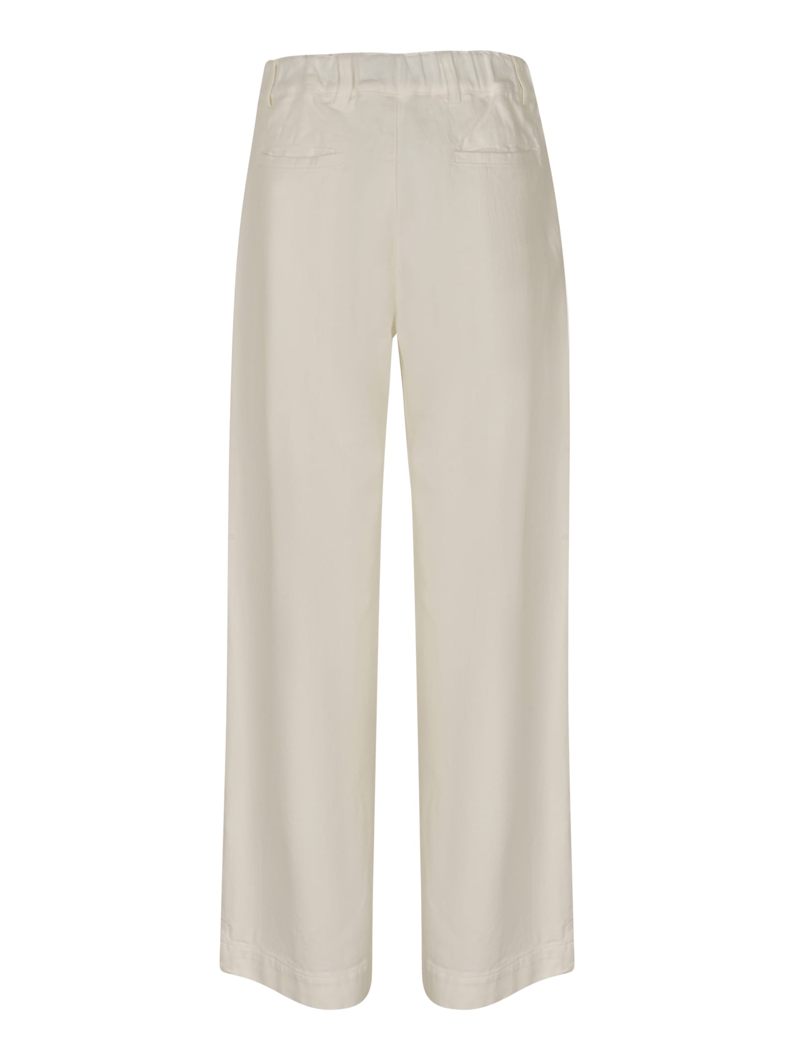 Shop Labo.art Pandora Alfa Trousers In Winter White