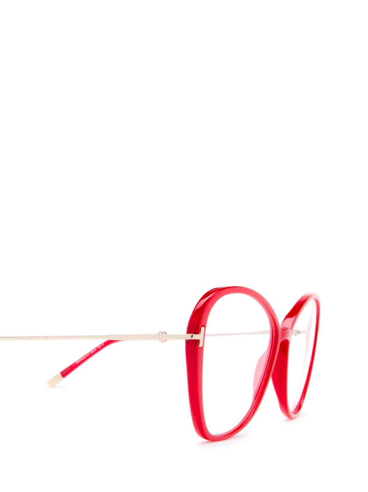 Tom Ford Butterfly Frame Glasses In 077