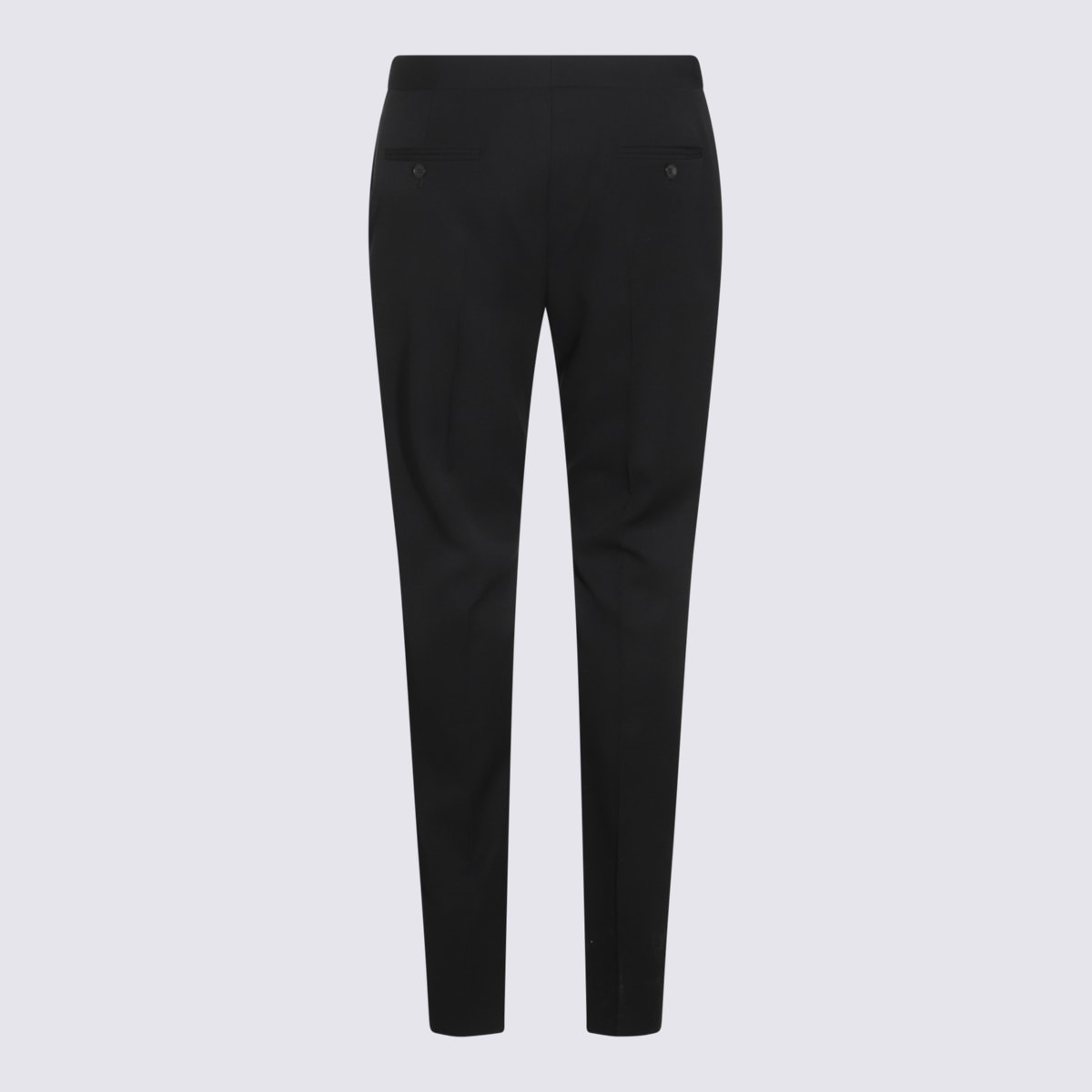 パンツ Saint Laurent FW22 Black wool pant (718838Y512W 1000) Saint Laurent Black Wool Pant – LOZURI®