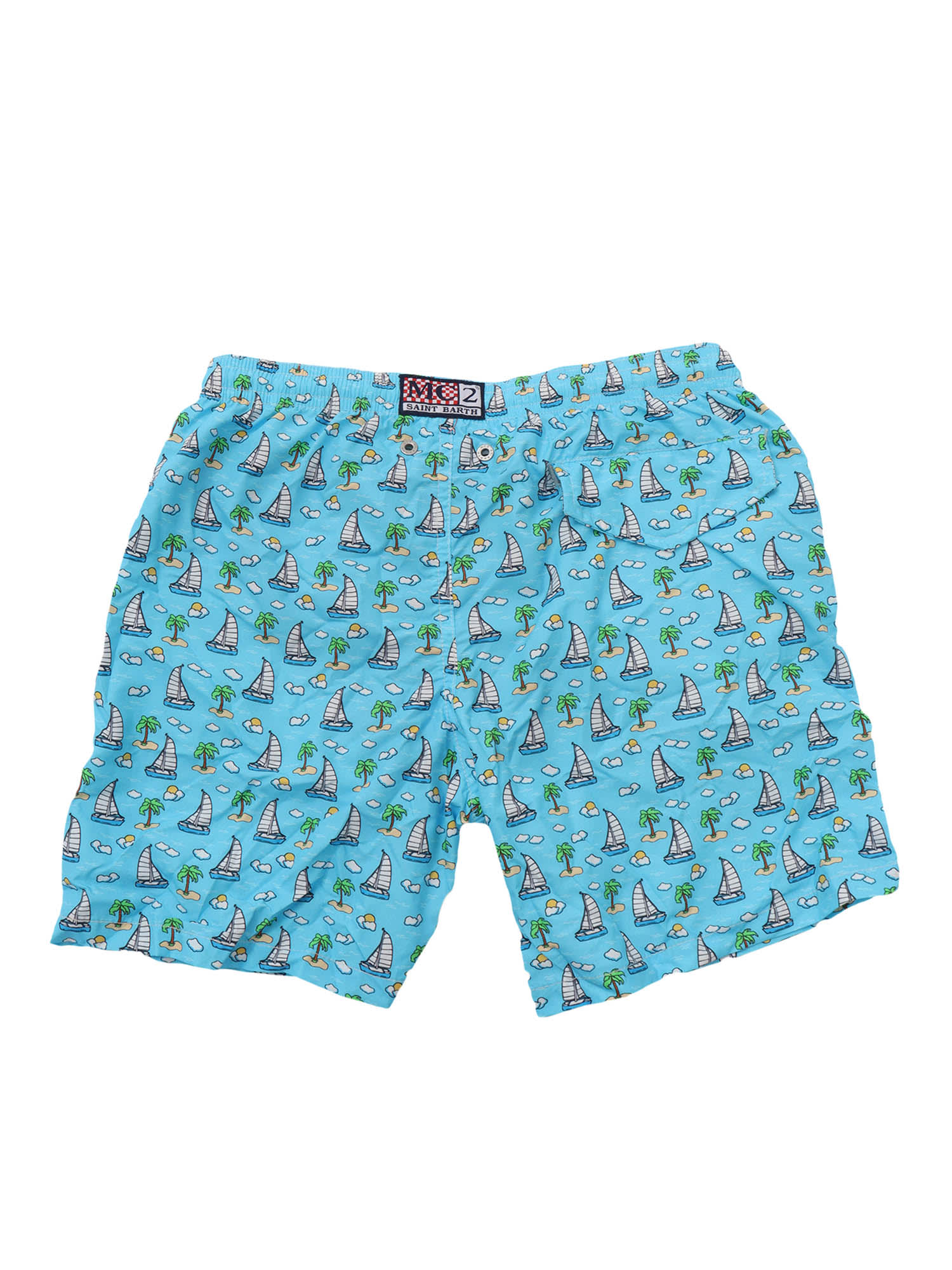 Mc2 Saint Barth Swimsuit Kids Color Fa02 In Multi
