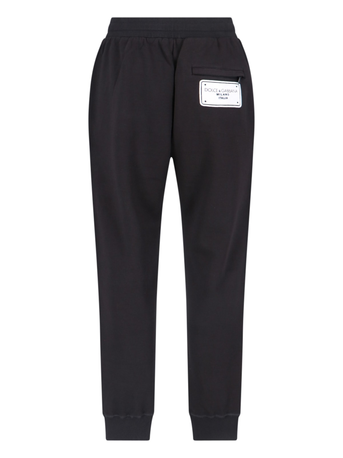 Shop Dolce & Gabbana Joggers In Black