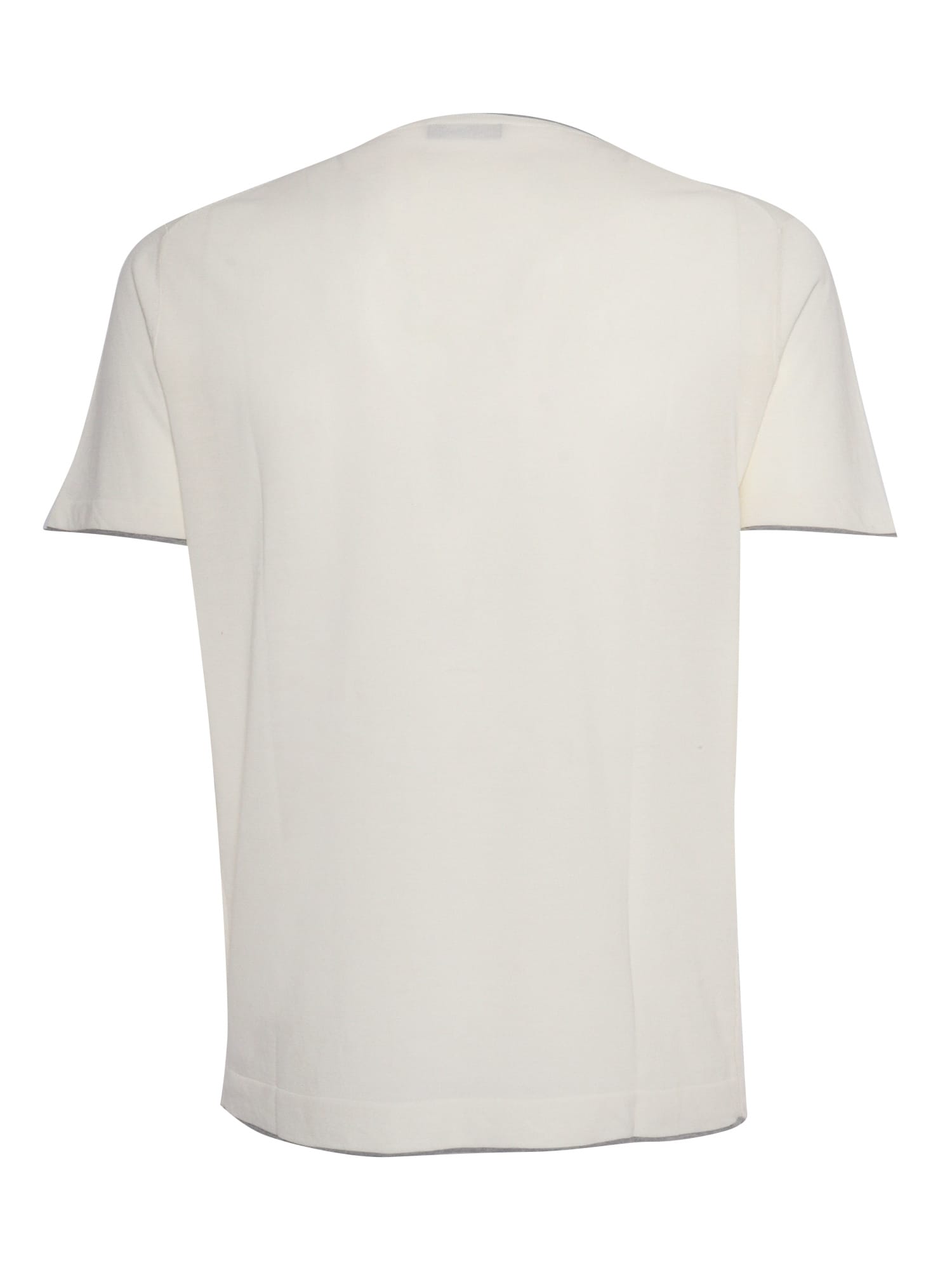 L.b.m 1911 Gray Revo T-shirt In White