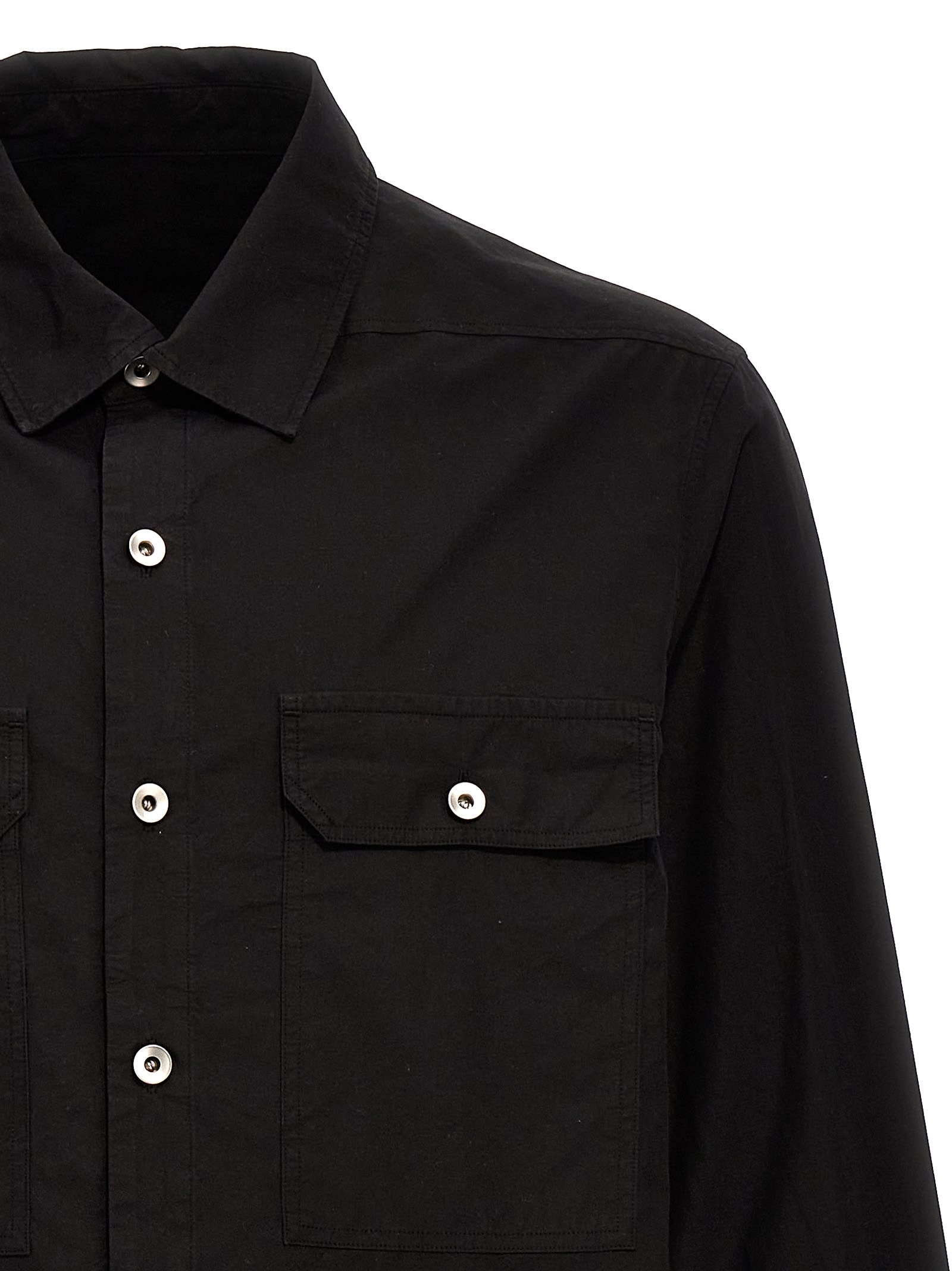 Shop Drkshdw Cotton Shirt In Black